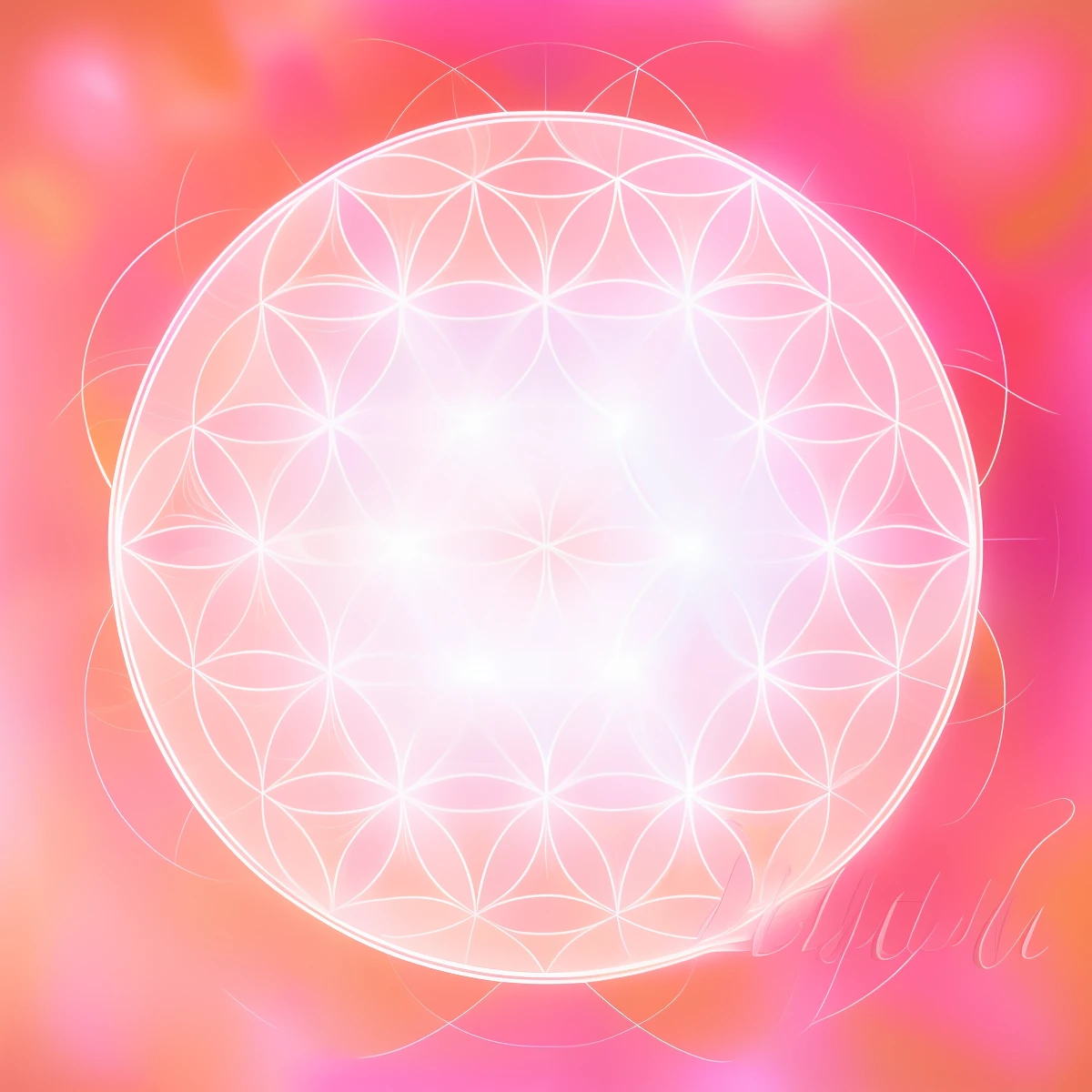 Pink and yellow flowers with the words light of life, ethereal angelic being of light, Ethereal light, Spiritual Light, light bloom, angelic light, light effect. Feminine, Heavenly Light, light glow, Spiritual abstract forms, Left Light, Aura of Light, Ethereal dreamlike light, light speed, Light pink, Beautiful lightness, Exquisite light, light