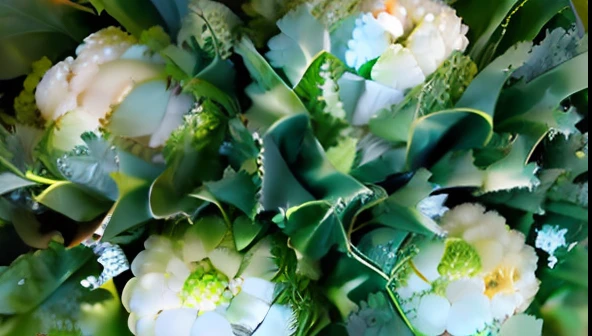 a close up of a bunch of cauliflower with green leaves, grey vegetables, vegetable, fresh, greens, white, organic, veggies, vegetables, romanesco broccoli, colorado, [ organic, whites, walking down, greens), broccoli, (snow), whole, head of broccoli, green, gray, rice, with a whitish, harvest, brocade, elaborate