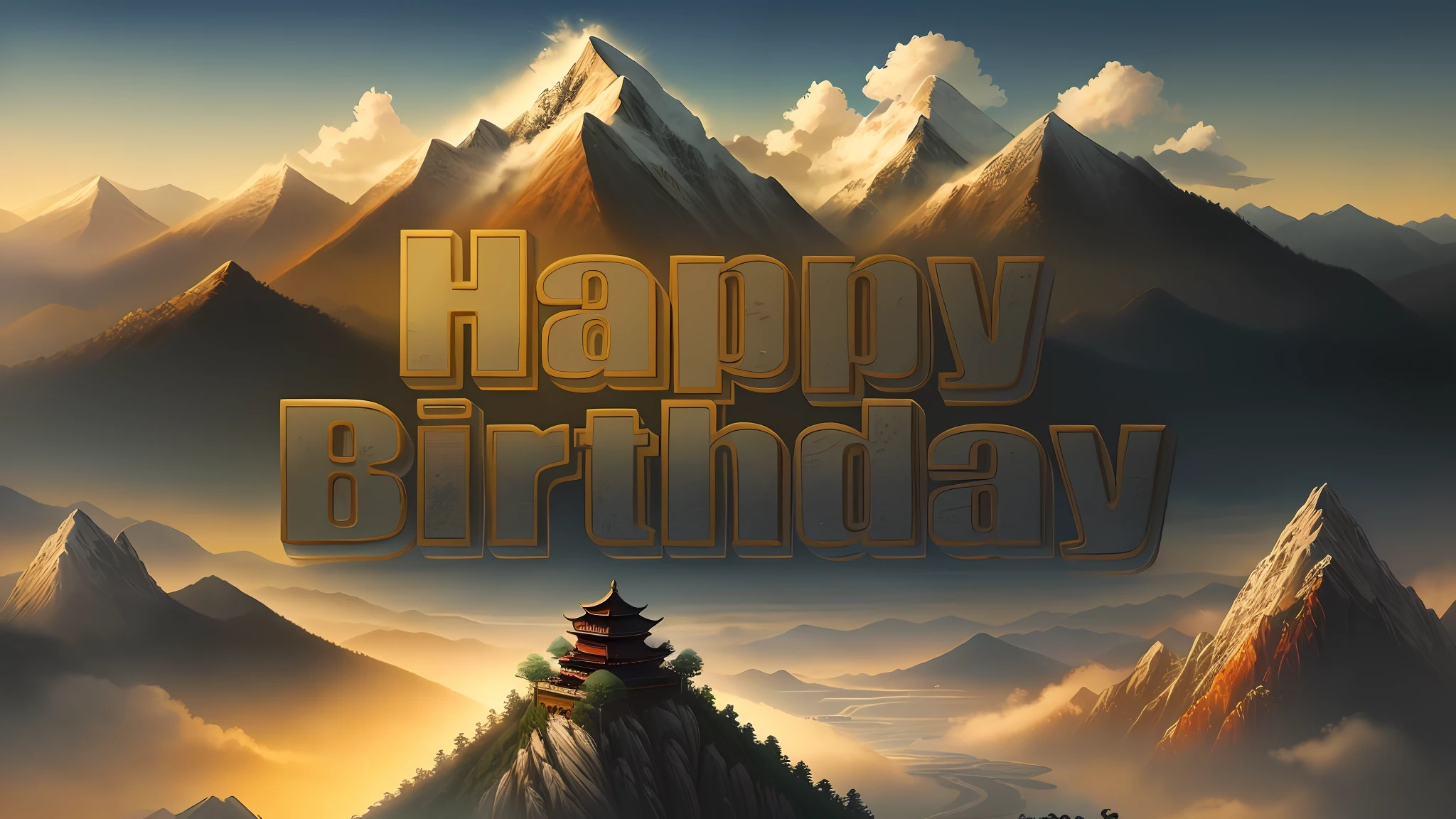 ancient chinese painting, ancient chinese background, mountains, river, auspicious clouds, ancient royal palace, sunlight, masterpiece, super detail, epic composition, ultra hd, high quality, extremely detailed, official art, unified 8k wallpaper, super detail, 32k -- v 6