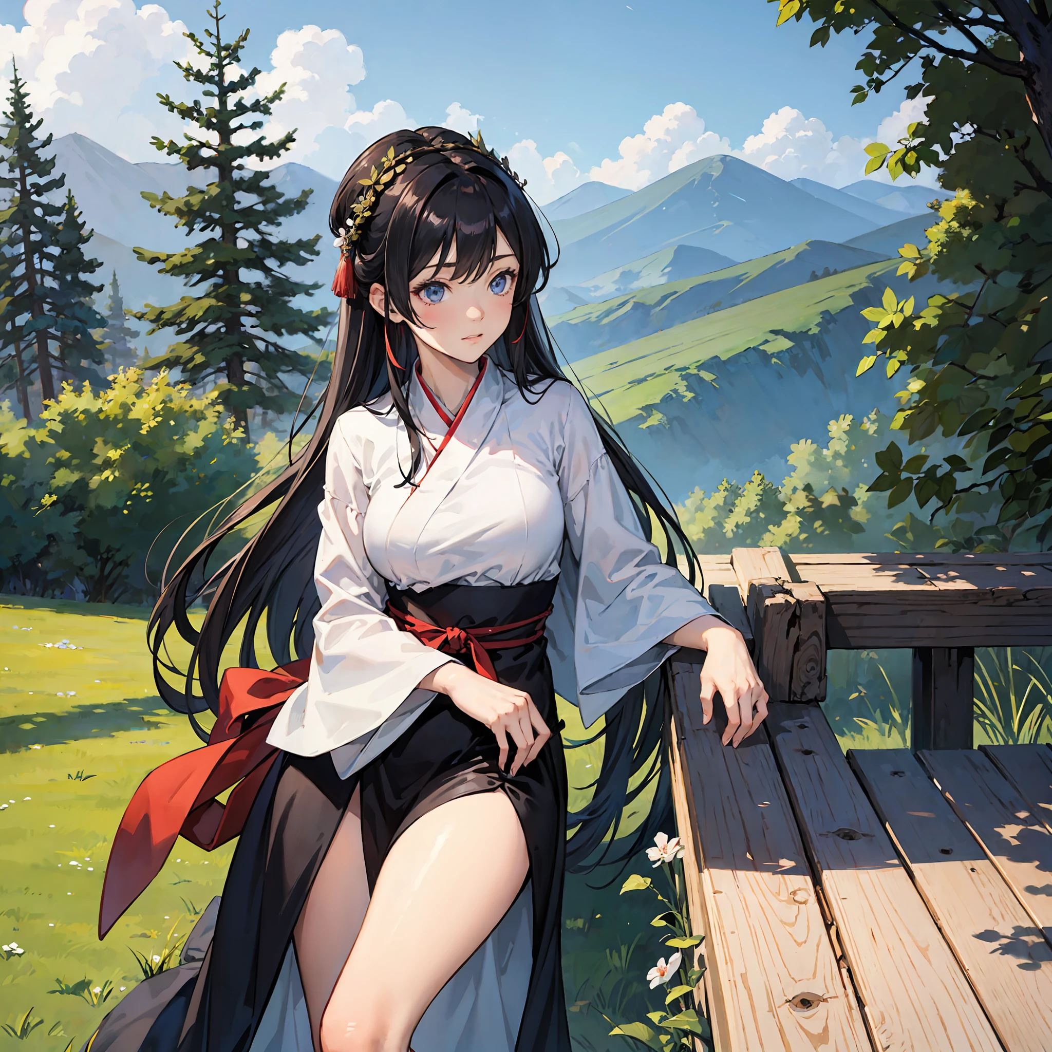 2d，1girl,hiyao miyazaki，mont，high qulity
