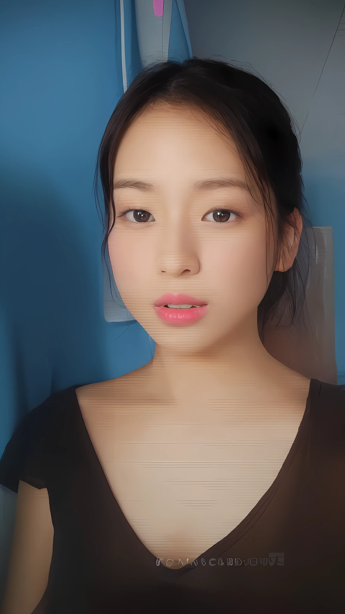a close up of a woman laying in bed with a pink bra, japanese model, young sensual gravure idol, young pretty gravure idol, realistic young gravure idol, realistic sensual gravure idol, young gravure idol, sophisticated gravure idol, Yoshitomo Nara, young skinny gravure idol, beautiful asian girl, oppai