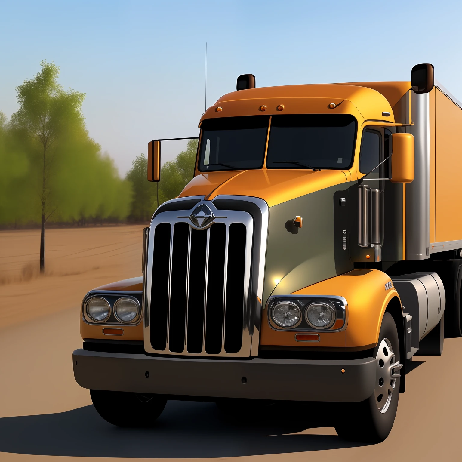 High definition truck with realism(3)