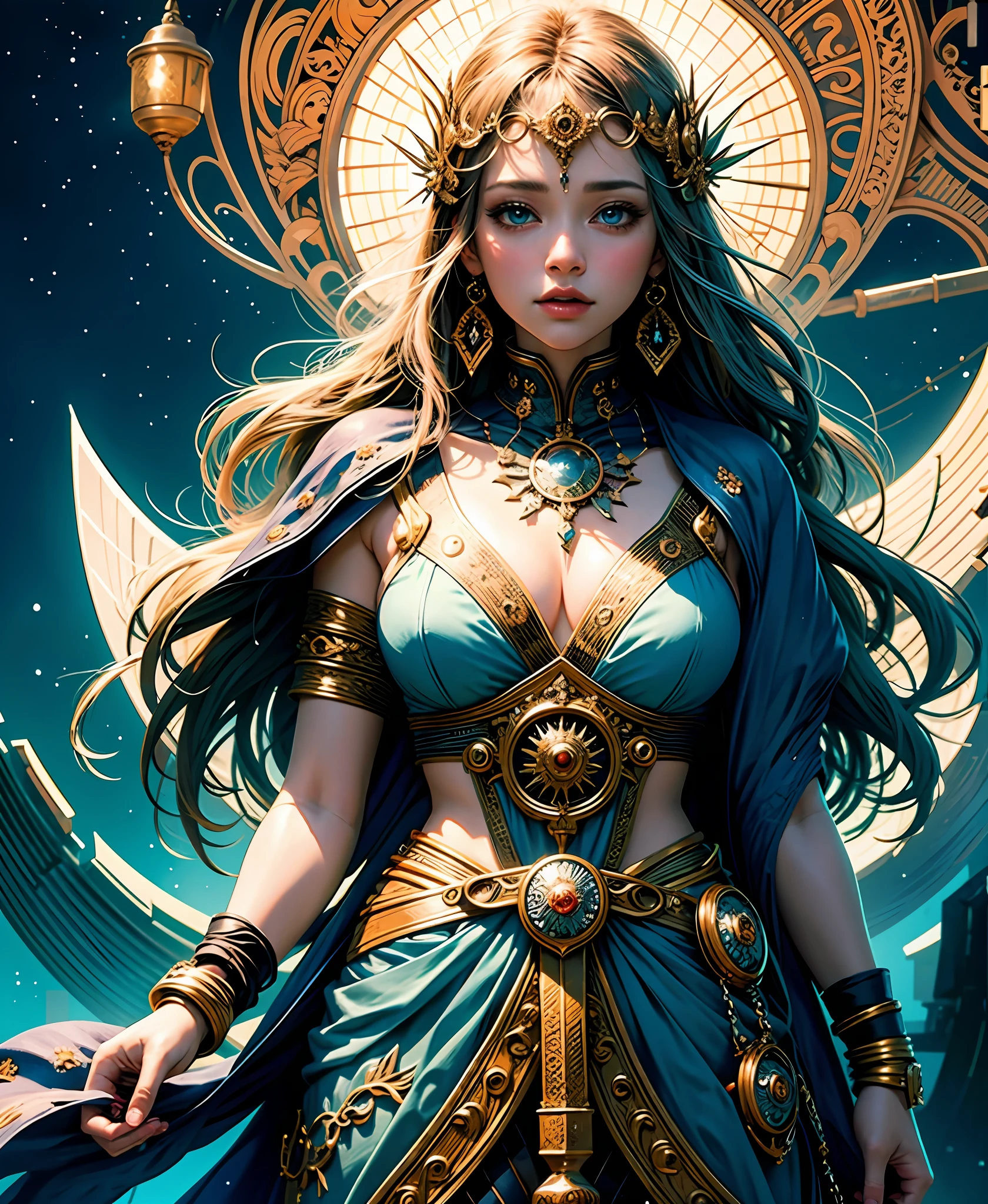 official art, unity 8k wallpaper, ultra detailed, beautiful and aesthetic, High quality, beautiful, masterpiece, best quality, (zentangle, mandala, tangle, entangle:0.6),