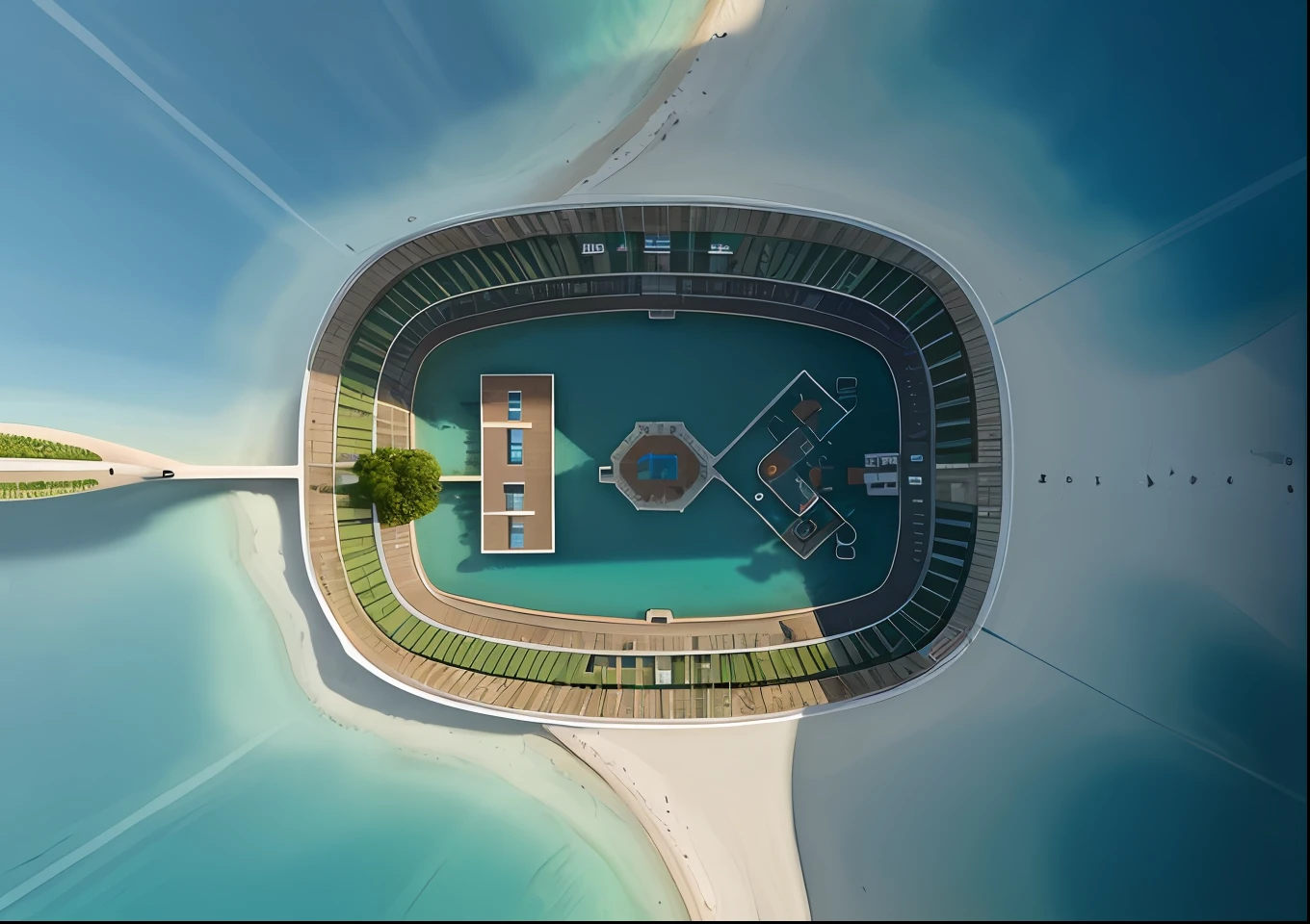 ((best qualtiy)),((tmasterpiece)),((A detailed)),((antennas)),islands,Surrounded by the sea,buliding,The tree,gym,Minimalist design,super detailing,photography of,16k,hdr,((best qualtiy)),((tmasterpiece)),(A detailed)),((antennas)),islands,Surrounded by the sea,buliding,The tree,Minimalist design,super detailing,photography of,16k,hdr,