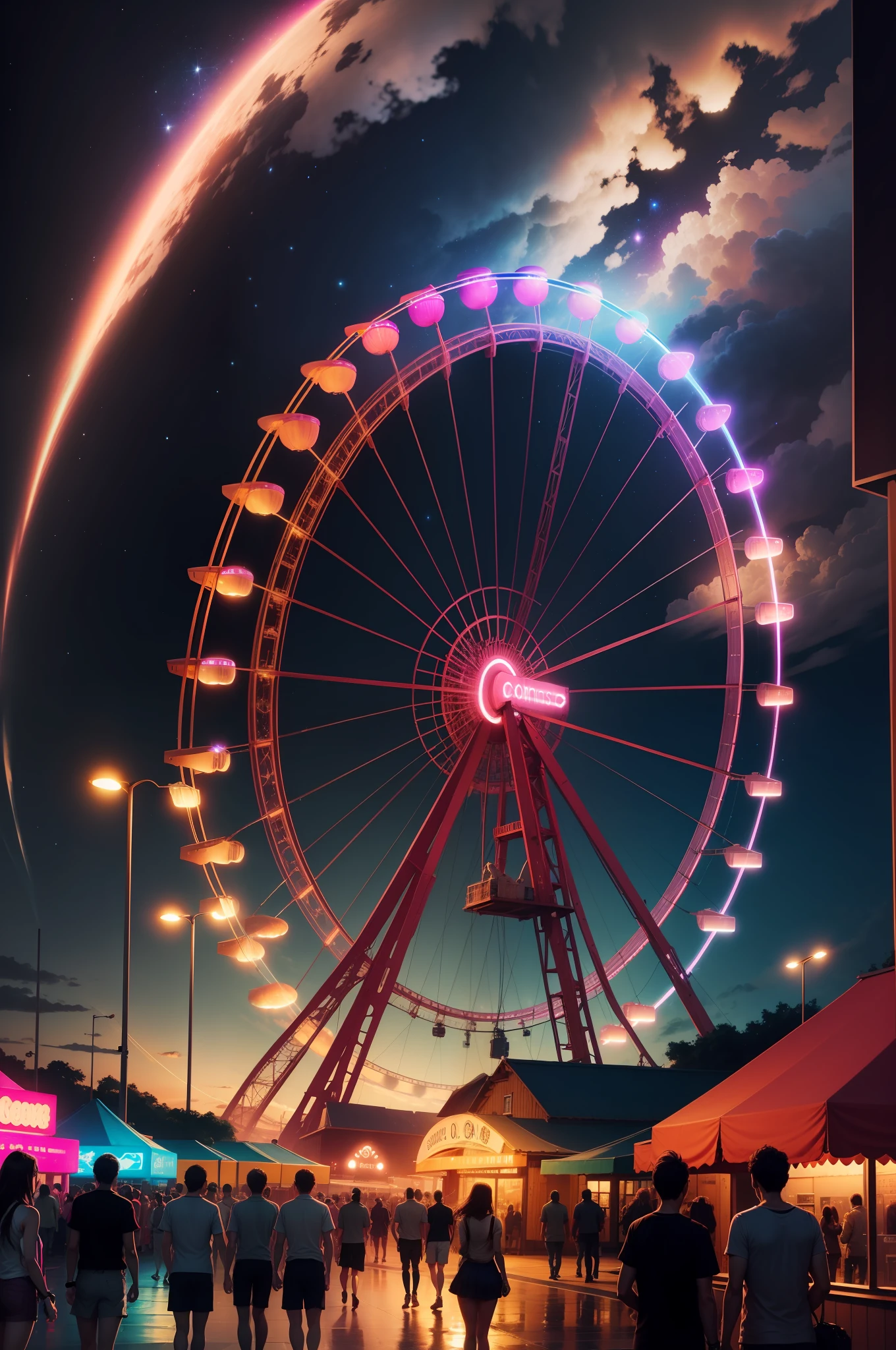 Cosmic sky