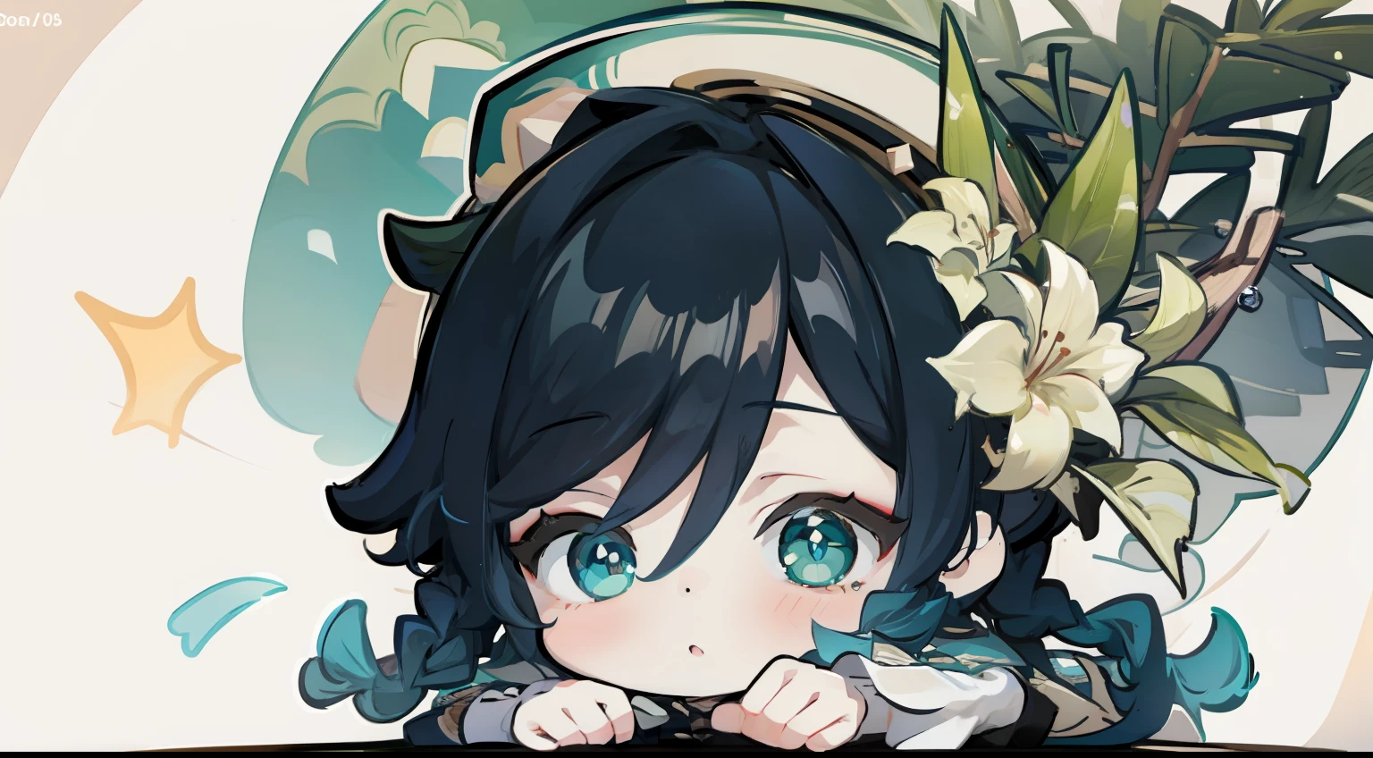 Chibi、Venti (GenshinImpact)、​masterpiece