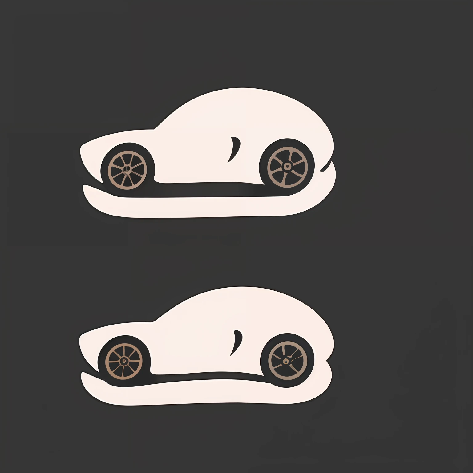 carro, Bmw, Preto e branco, simples, Cartoon, logo business, íconee, cartoon icon, Logo icon