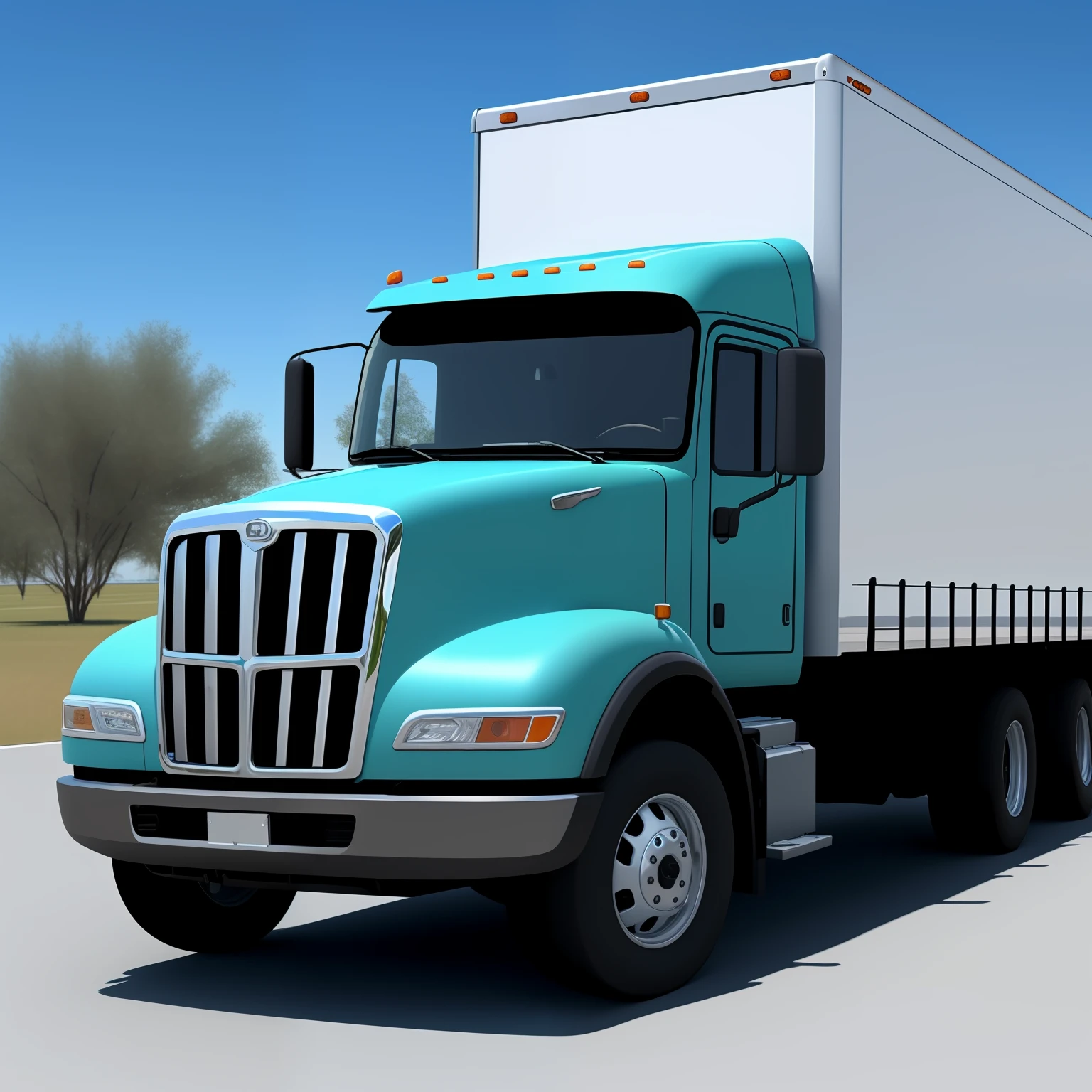 High definition truck with realism (....3d)