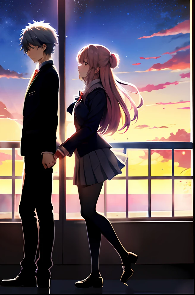 Anime, Several people in suits and ties hugged, kaworu nagisa, shoujo romance, a-1 pictures, Yandere. Tall, gapmoe Yandere, Yandere, Shoujo Manga, JK school uniform, nightcore, author:Hosomura Kane, tsuaii, Shoujo Mangacore, at pixiv, Anime, Boy and girl