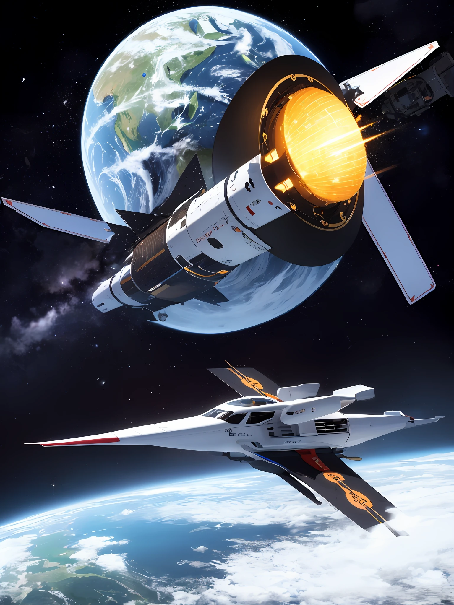 Zhang Beihai piloted the curvature spacecraft to escape the solar system