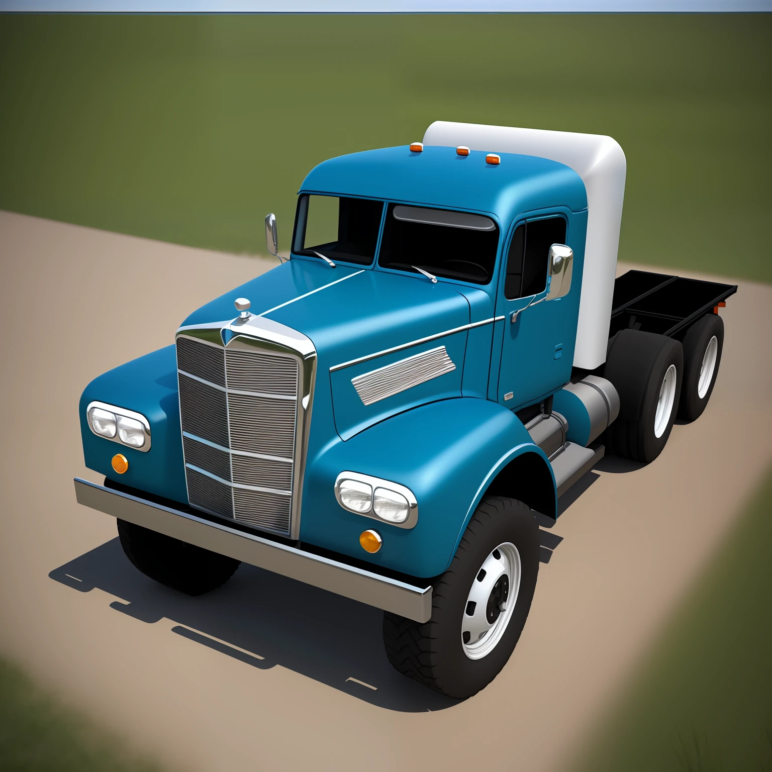 High definition truck with realism (....3d)