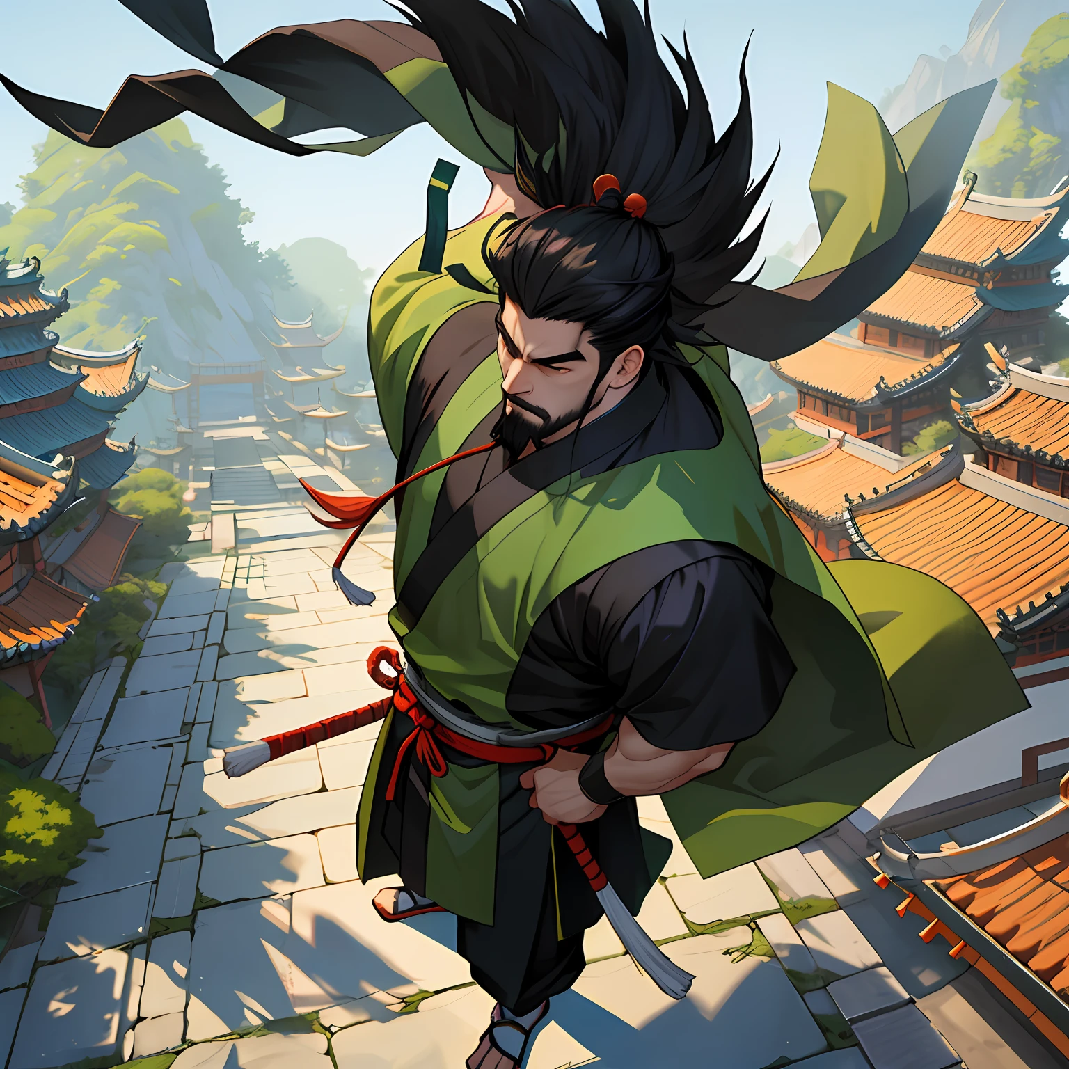 A haughty voice full of ridicule came from above Qin Feng's head。He stood in the street