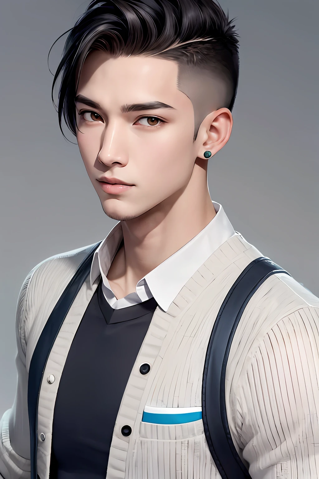 Simple and good-looking boy avatar