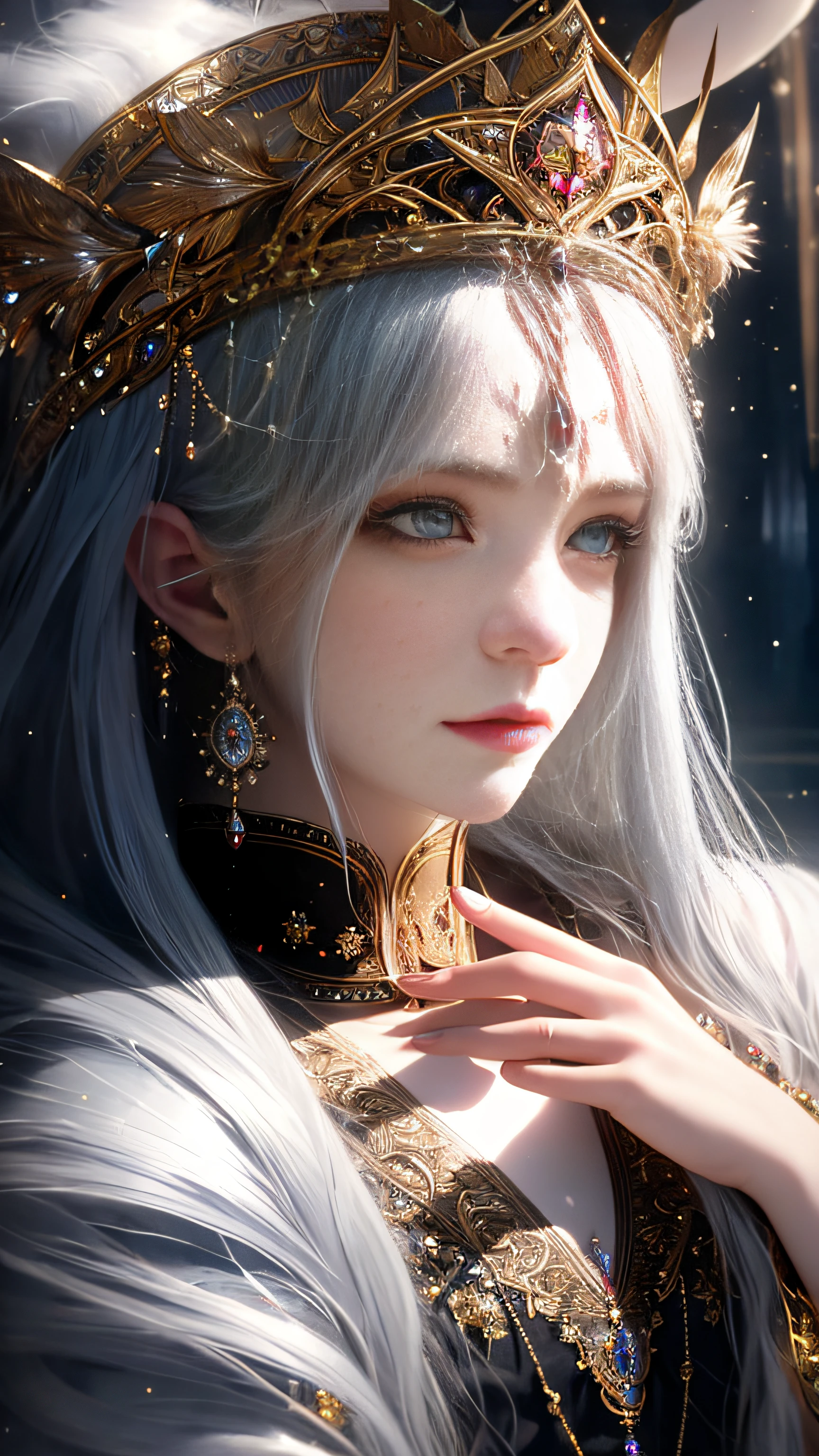 Super beautiful shining eyes、{​masterpiece},{top-quality},{1girl in},astonishing,beautiful finely detailed eyes,Fine details,Depth Field,extremely details CG,original,highly detailed wallpaper,white_hair,magic_circle,cat_ears,long_hair,white_hair/yellow_eyes,cana,Pentagram,Watches,{​masterpiece},{best qualtiy},{1girl in},astonishing,beautiful finely detailed eyes,finely detail,Depth Field,extremely details CG,original,highly detailed wallpaper, white_hair