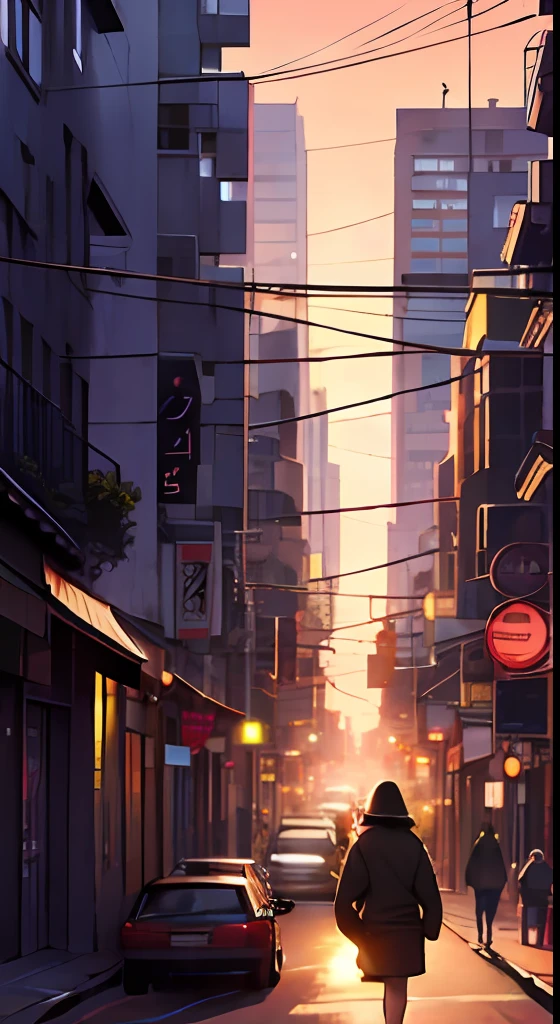 City,golden hour