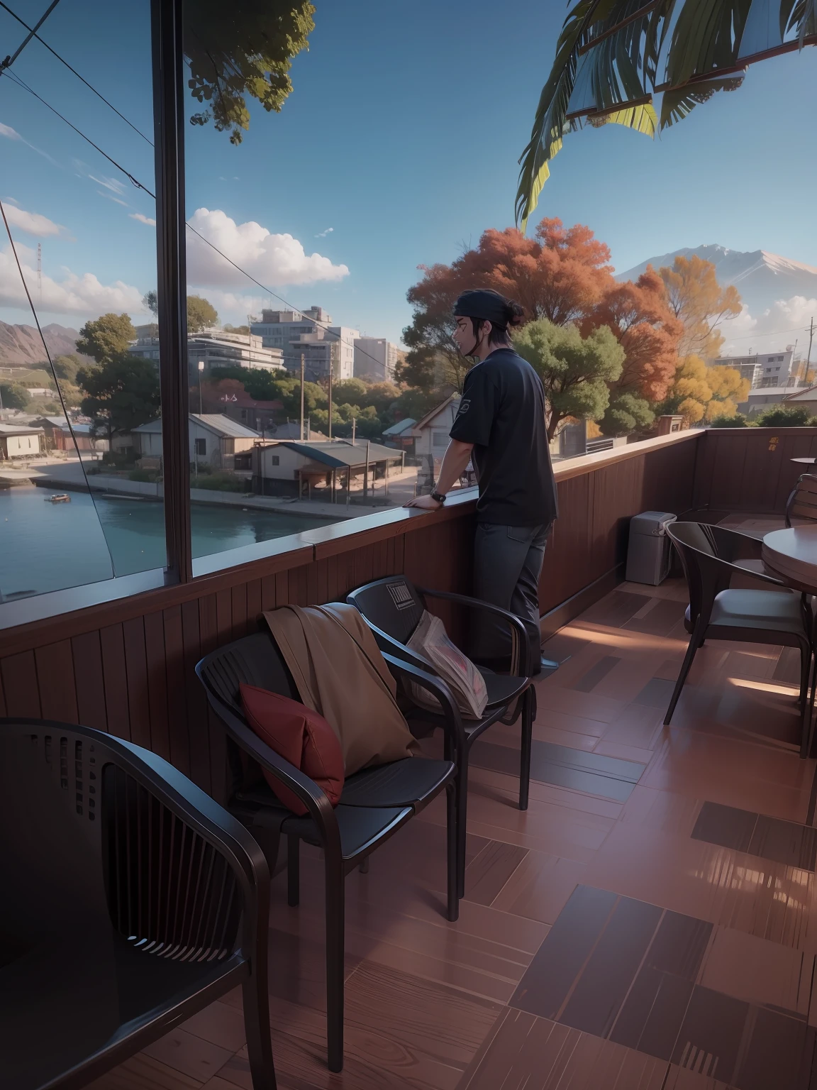 change background realistic anime 8k