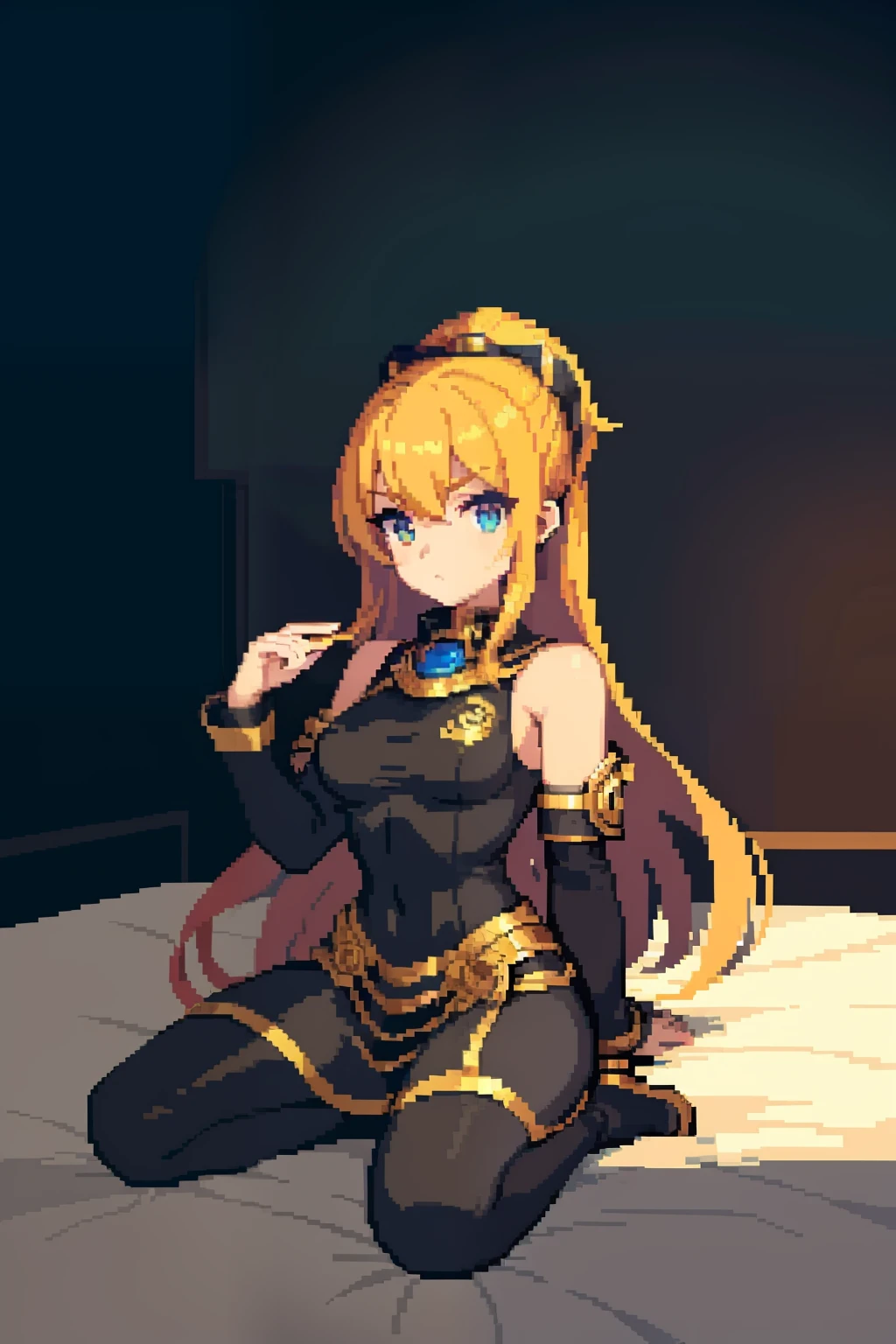 (tmasterpiece,top Quority,best qualtiy),pix,pixelart,1girl,full bodyesbian,Armageddon