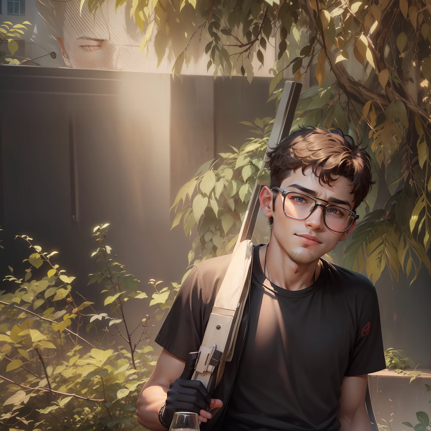 Handsome boy, 8k, realistic boy change background