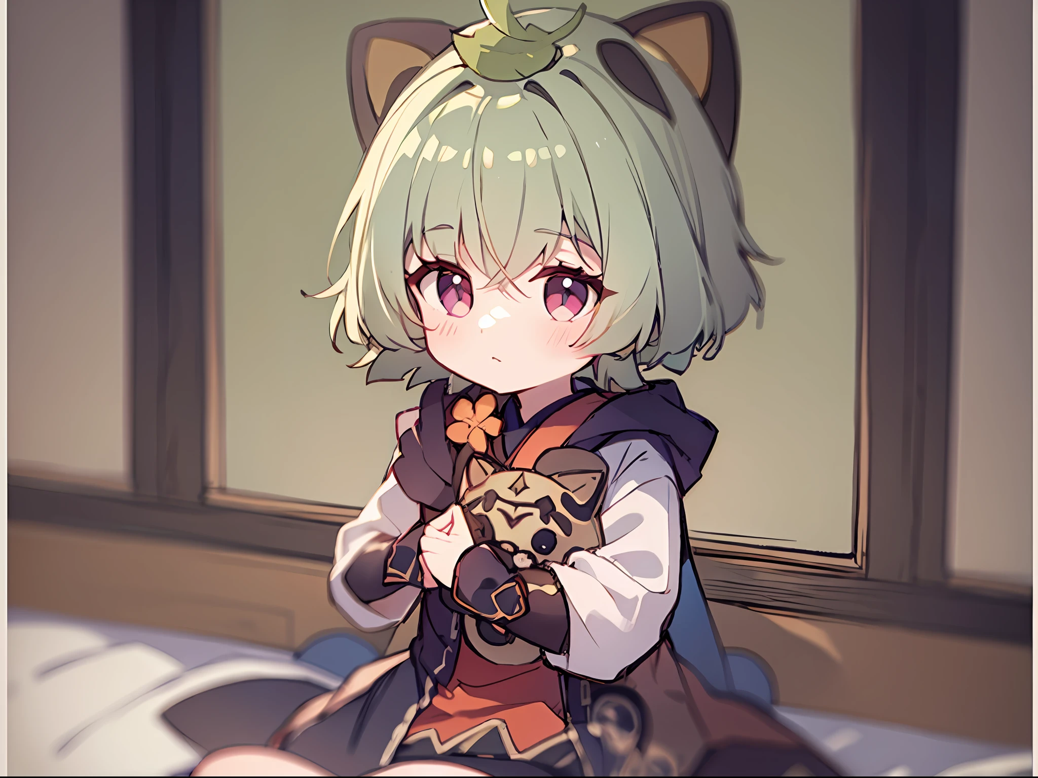 best qualtiy,(kawaii:1.1),(adolable),(A high resolution:1.2),cute female child,character design drawing
