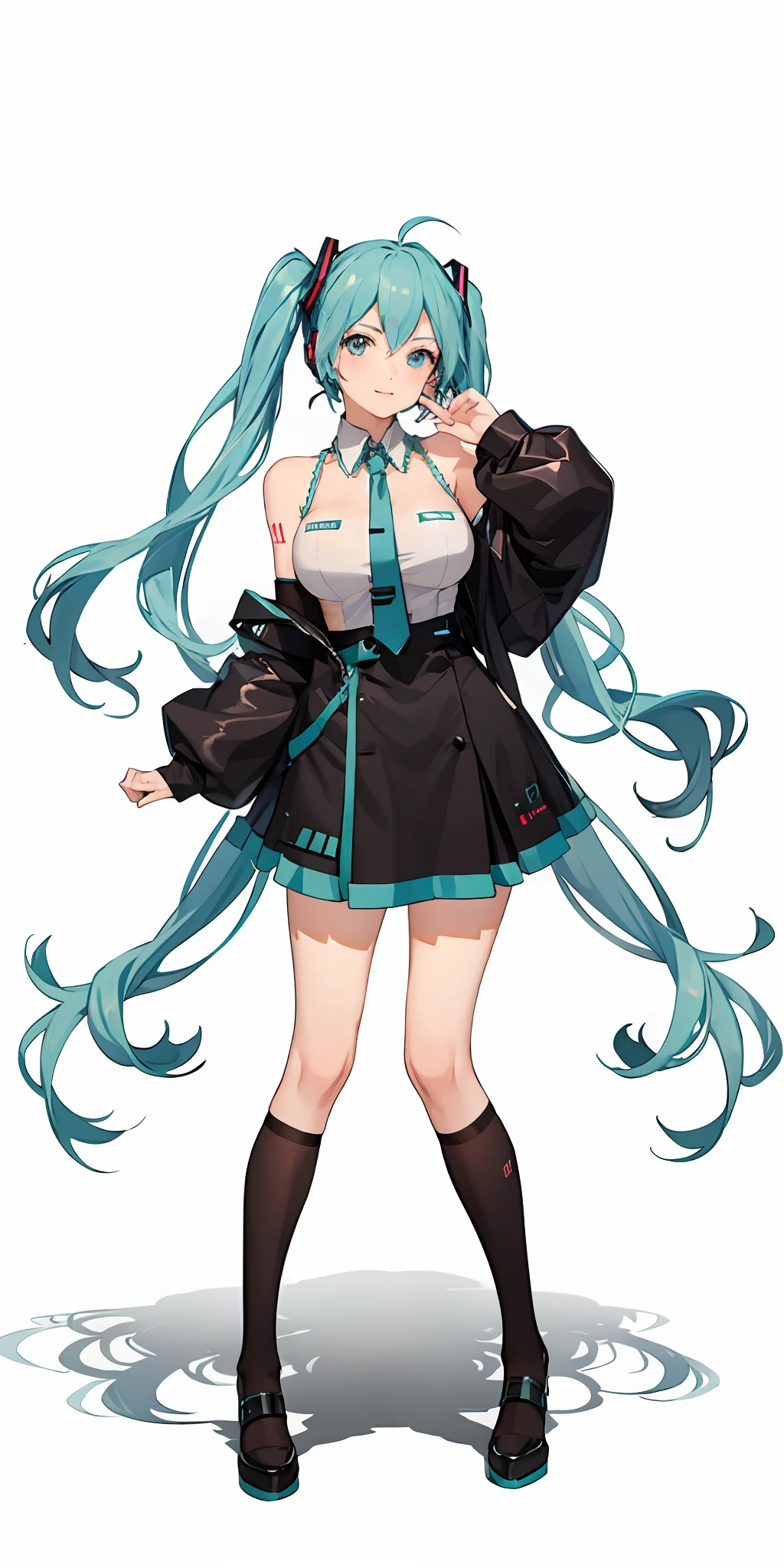 underdressing，比基尼，Big breasts Hatsune Miku，stocklings