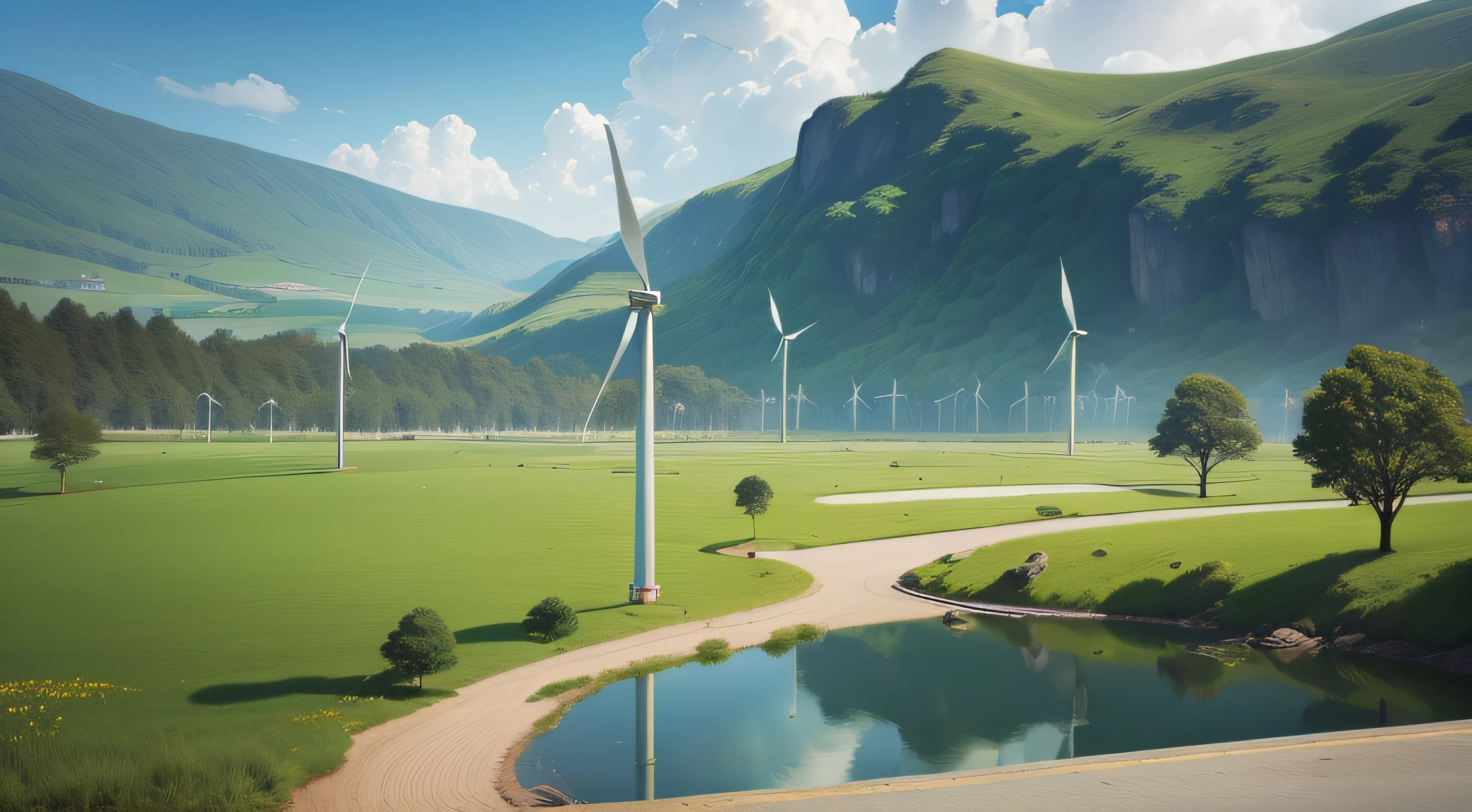 ESG, green energy, sustainable industry. Promote a greener future with environmentally-friendly practices and responsible business strategies.