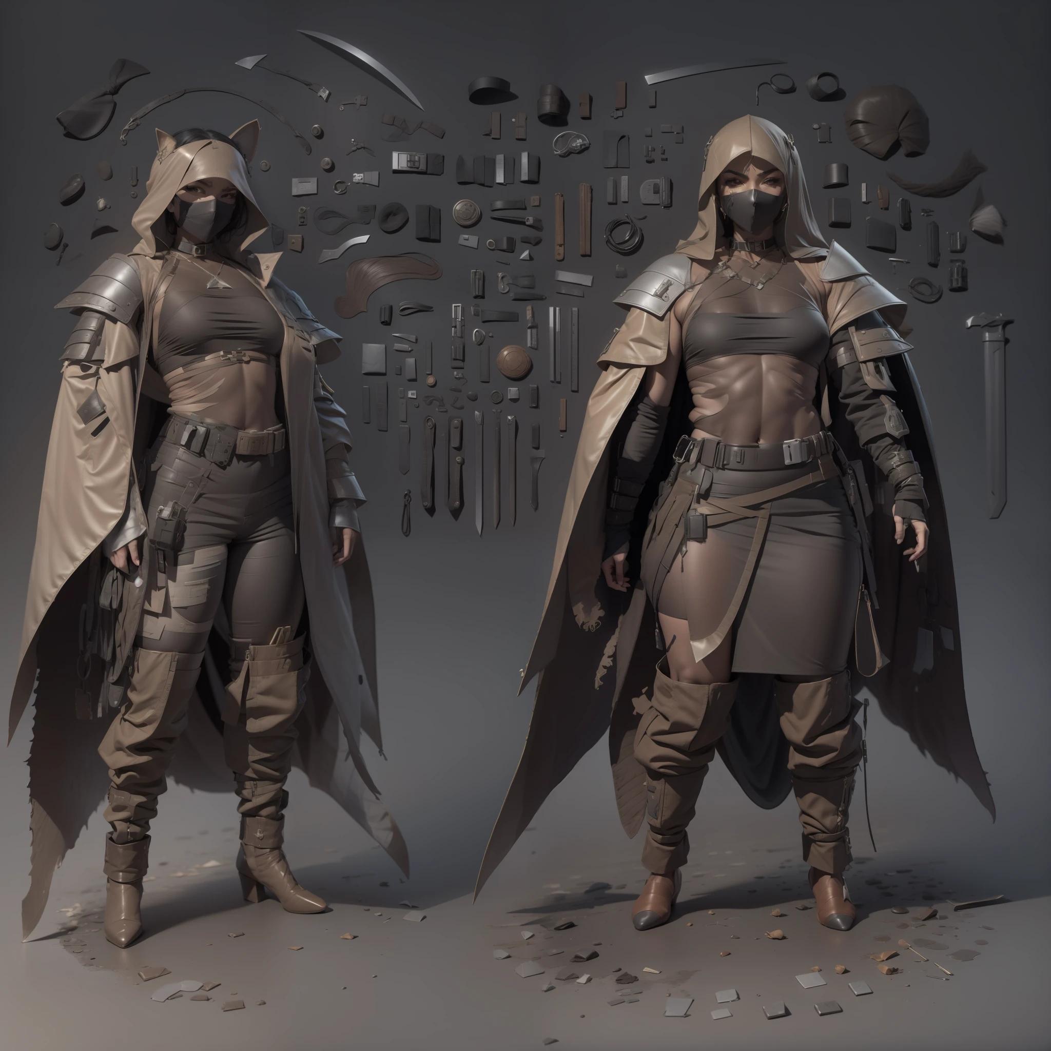 3 d model,New coffee products, arma, The sword, halter, Weapons of the future, 32K, Linen cloak, Top quality, Masterpiece:Faust,,1 child, short detailed hair, thin fog, On your stomach, (tmasterpiece,k hd,hyper HD,16k),clutching a sword, buliding, Reflectors, Skysky, Brunette knife, Shorts smoke, Fog clothes, bandagens, sword sheath, Masks, 独奏
