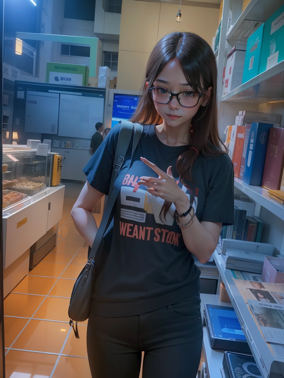 Without glasses