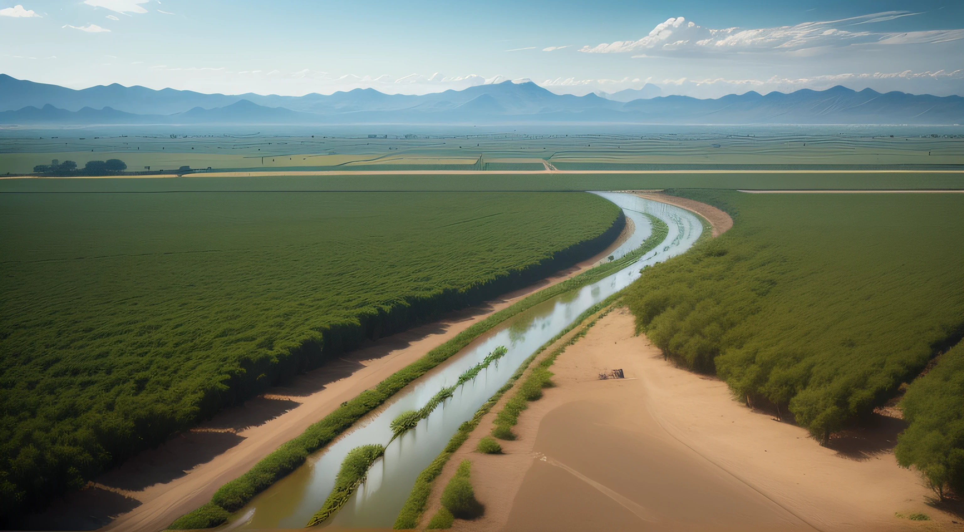 Climate change from drought to green growth