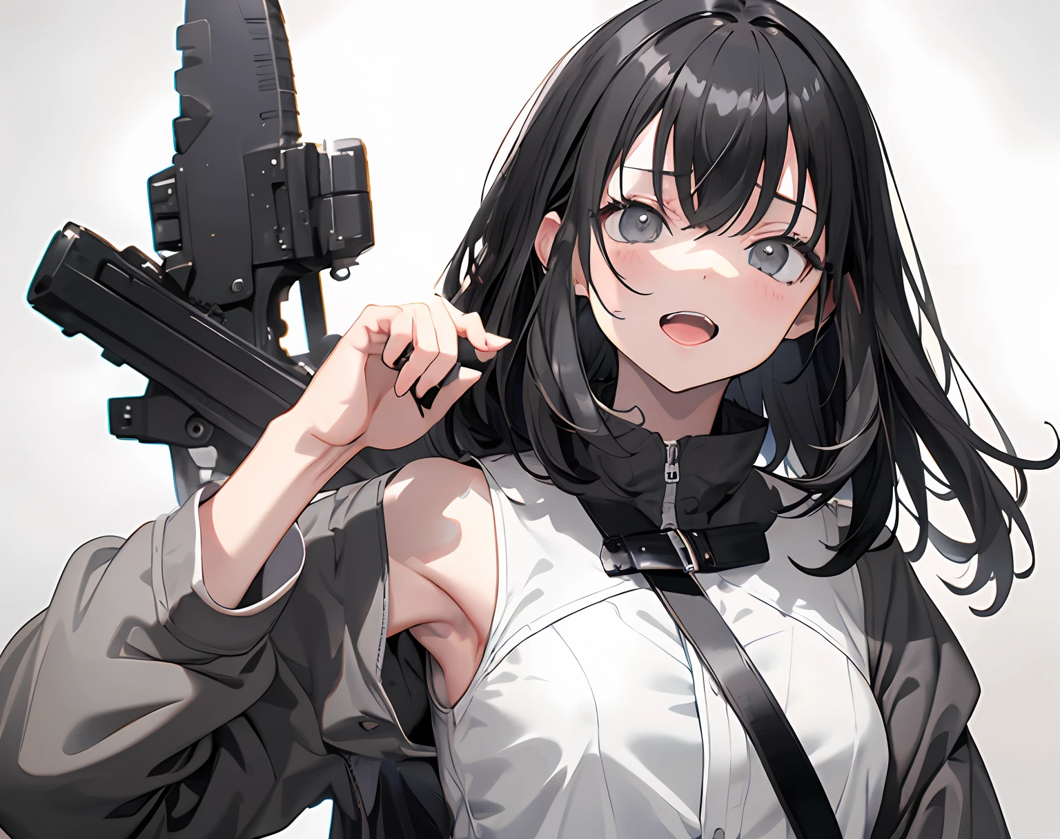 Insert a gray background to match the scene