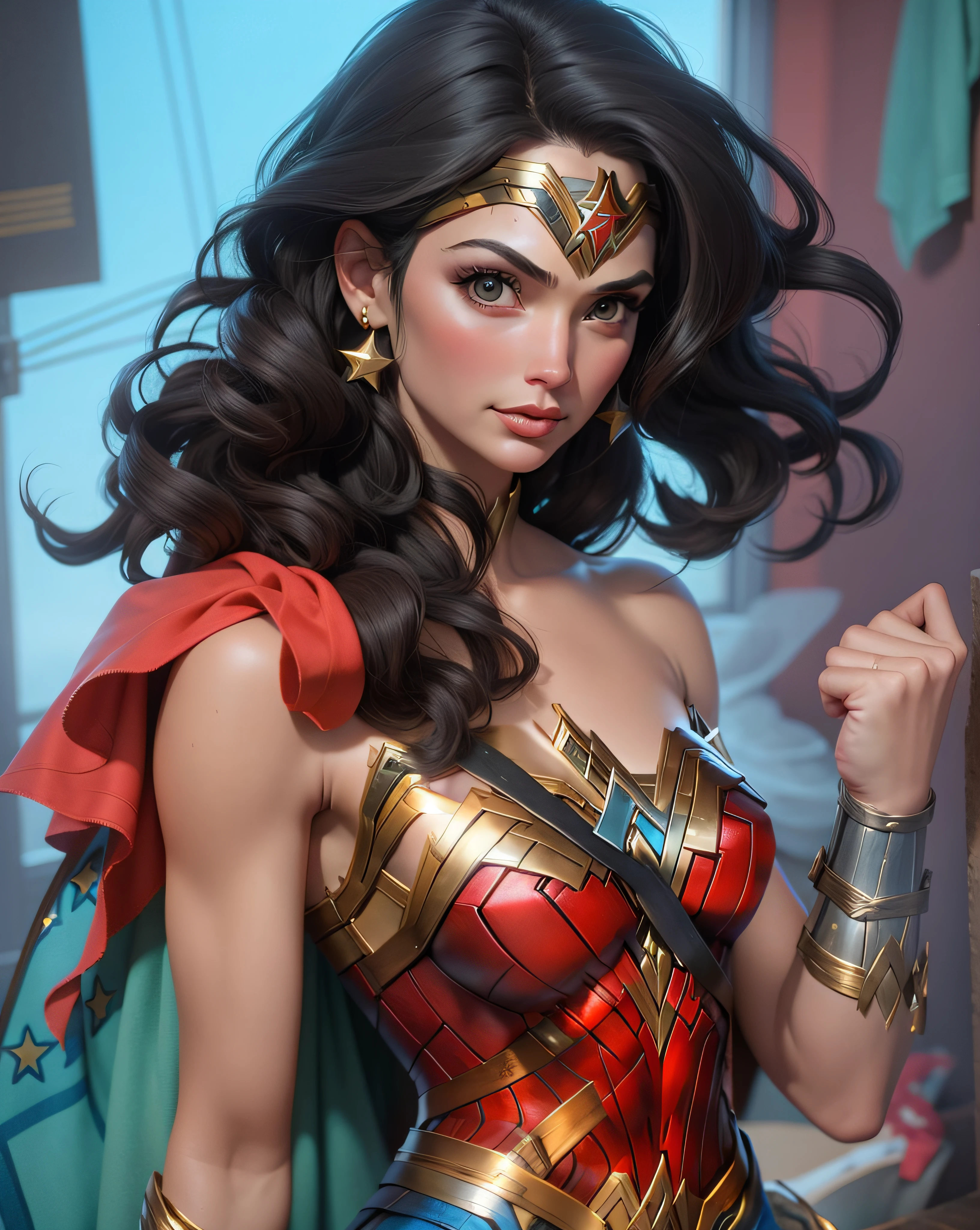 Mulher Maravilha ((Wonder Woman)), 3D, 4K.
