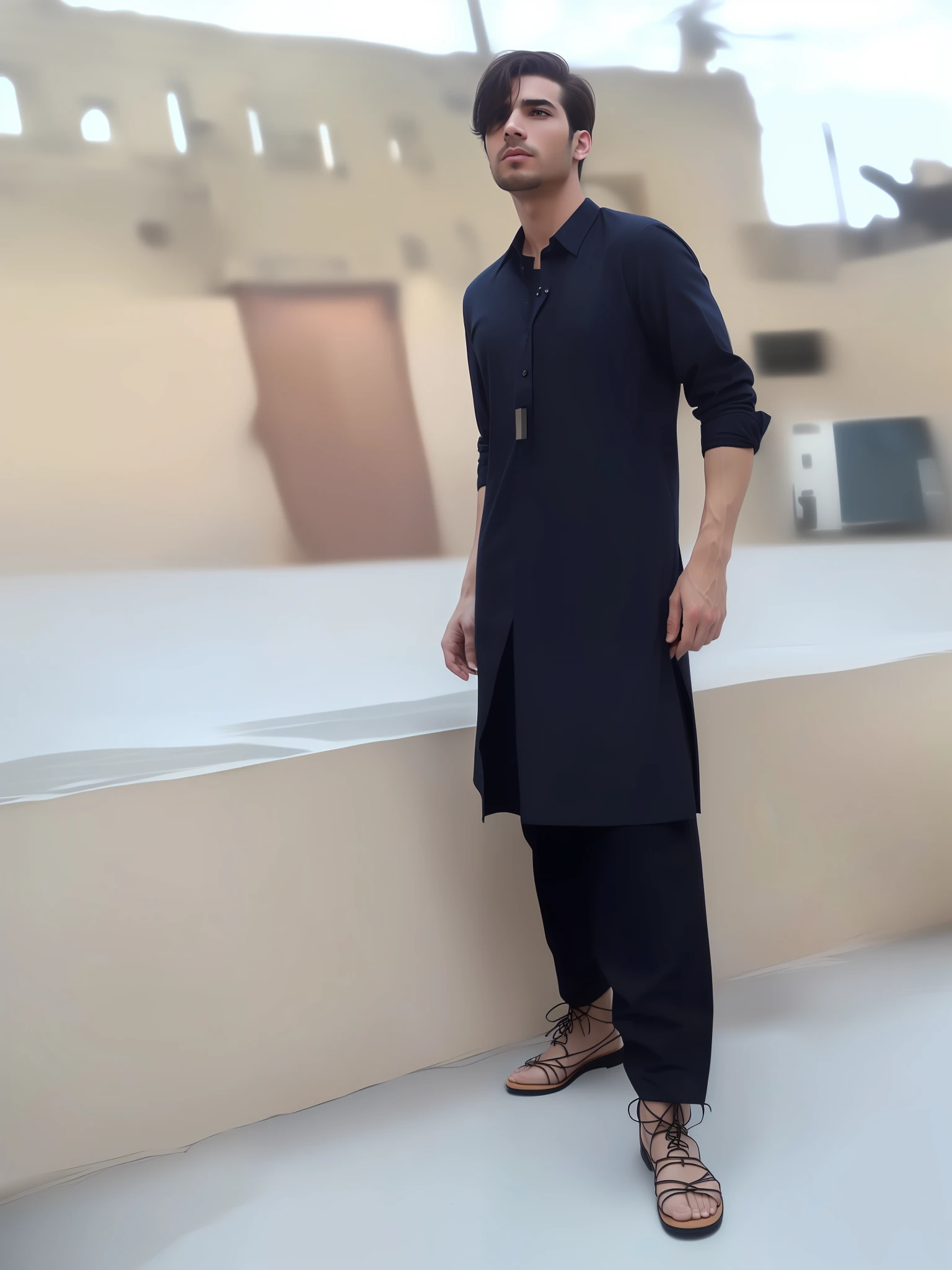 Best quality, masterpiece, high resolution, straight long hair, Tindal effect,ism realism, dark studio, edge light, two-tone light, (high-detail skin: 1.2), soft light, high quality, volumetric light, photo, resolution high 4K,8K, clear background,