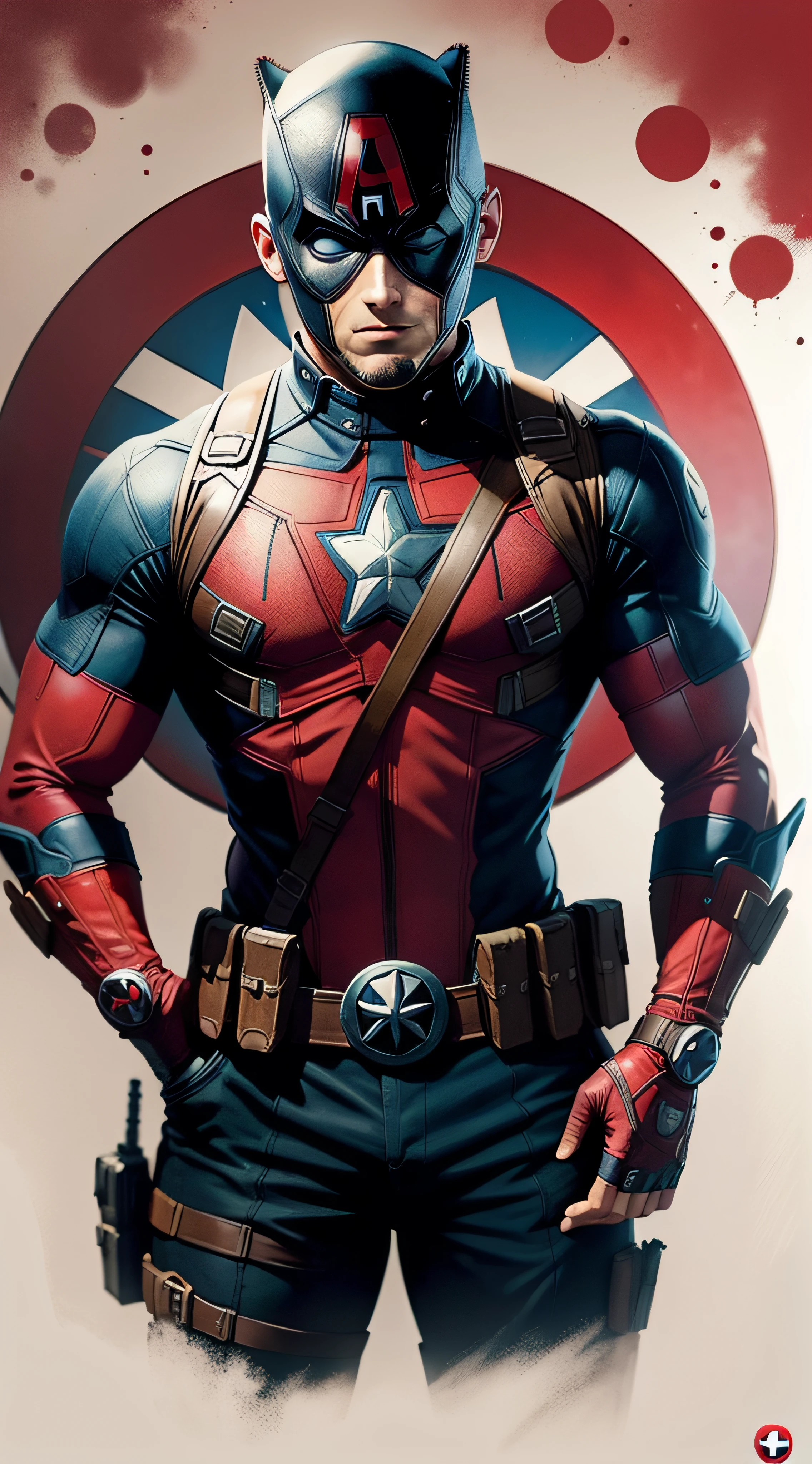 captain america deadpool