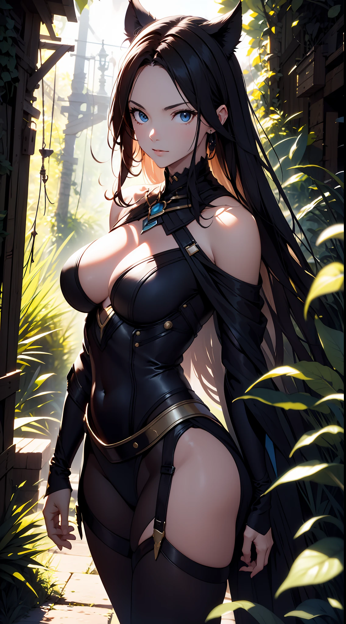 tmasterpiece, Johnny Depp walks through the jungle at night in a firefly, (high detal:1 1), Rough face, cleavage,black long pants,Black Panther,Off-the-shoulder attire,Large breasts,Natural skin, high qulity, NSFW, beautidful eyes, (Detailed face and eyes), (the face: 1 2), noises,Extra, real photograph, ...PSD, Lamp film photography, sharp fokus, contrasty lighting, Delicate skin, High resolution 8K, insanely details, realisticlying, professional photoshooting, 8K UHD, SLR camera, softlighting, high high quality, filmgrain, Fujifilm XT3