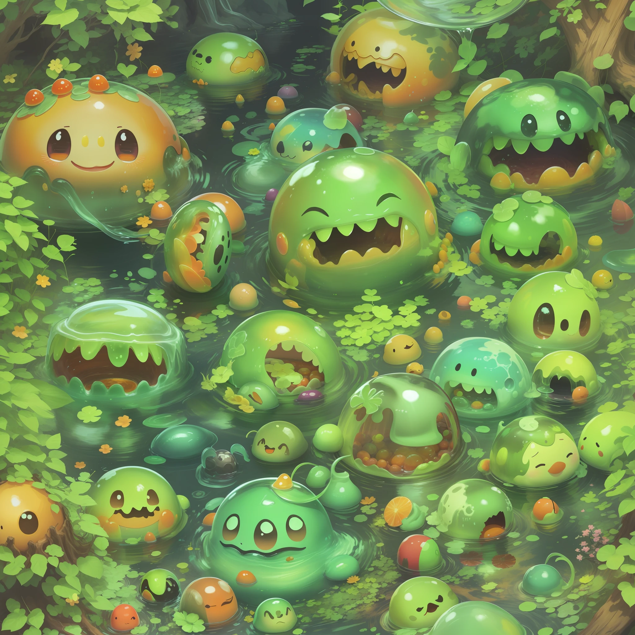 slimes,cleanness,