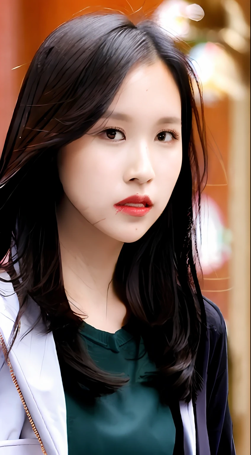 Mina,Black hair,apathy
