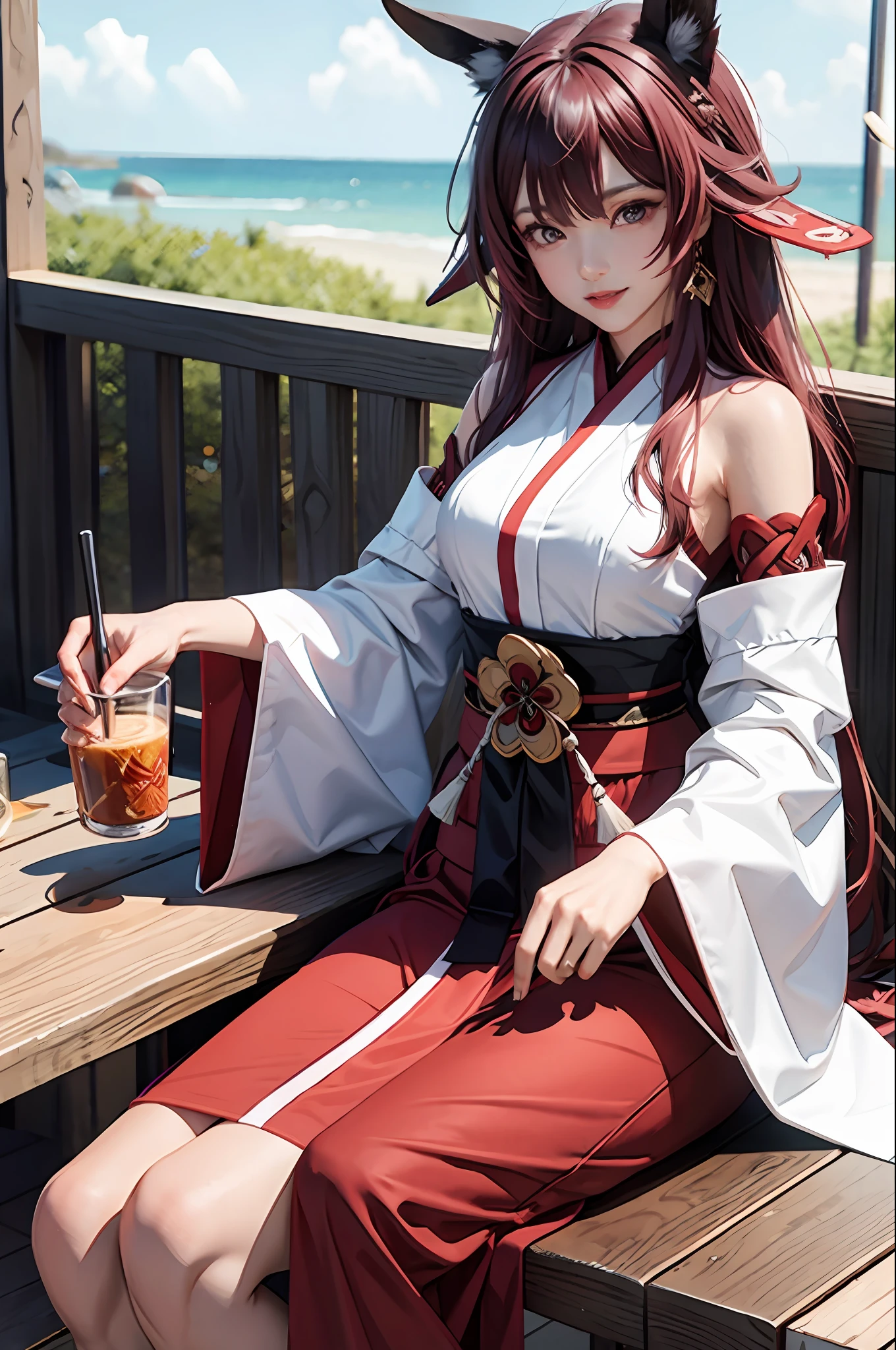 Yae Miko,nakeness