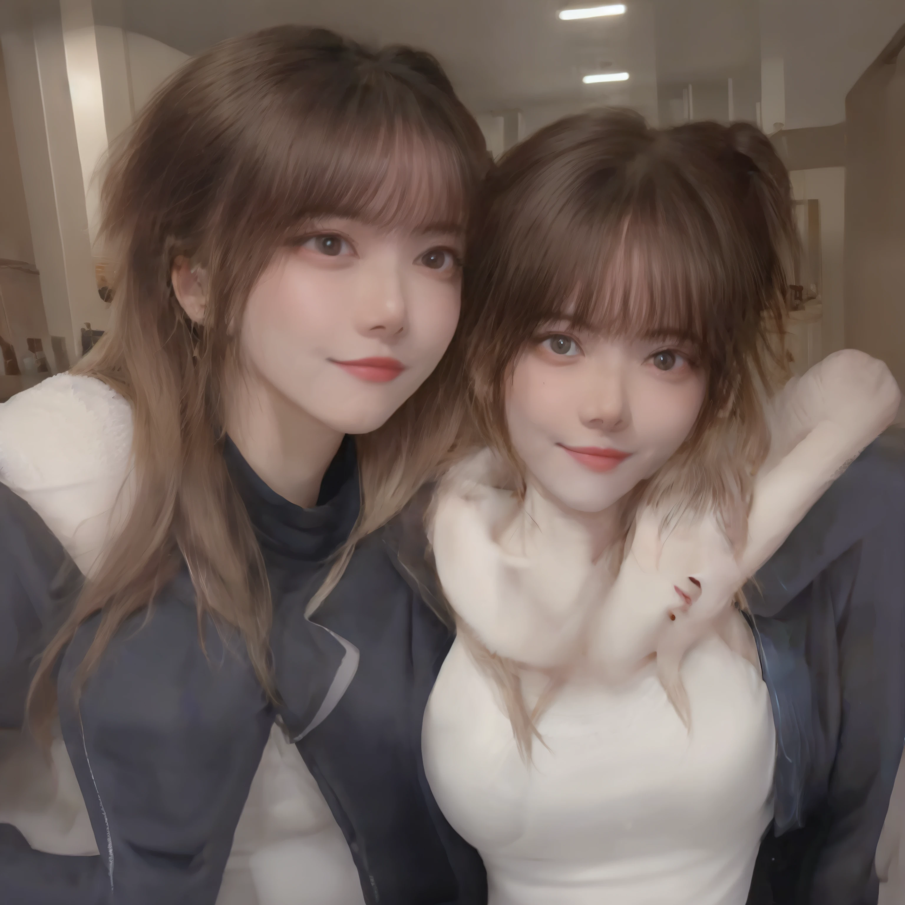(8k, RAW photo, photorealistic:1.25), ( Lip gloss.), Eyelashes, gloss-face, shiny glossy skin, Bestquality, Ultra High Res, depth of view, chromatic abberation, Wide light, Naturally shadow, Kpop idol) watched the audience with goddess-like happiness, hair bobbles, snowflake hair ornament, ear blush, hair over shoulder, short ponytail, mole under eye, crescent earrings, seductive smile, grin, Caustics, Surrealism, drop shadow, anaglyph, stereogram, pov, ray tracing, cinematic lighting, 8k, super detail, ccurate, best quality, high details, ccurate, masterpiece, highres