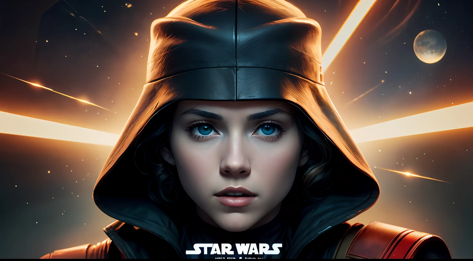 Epic Star Wars Episode III Movie Poster, Detalles, 8k