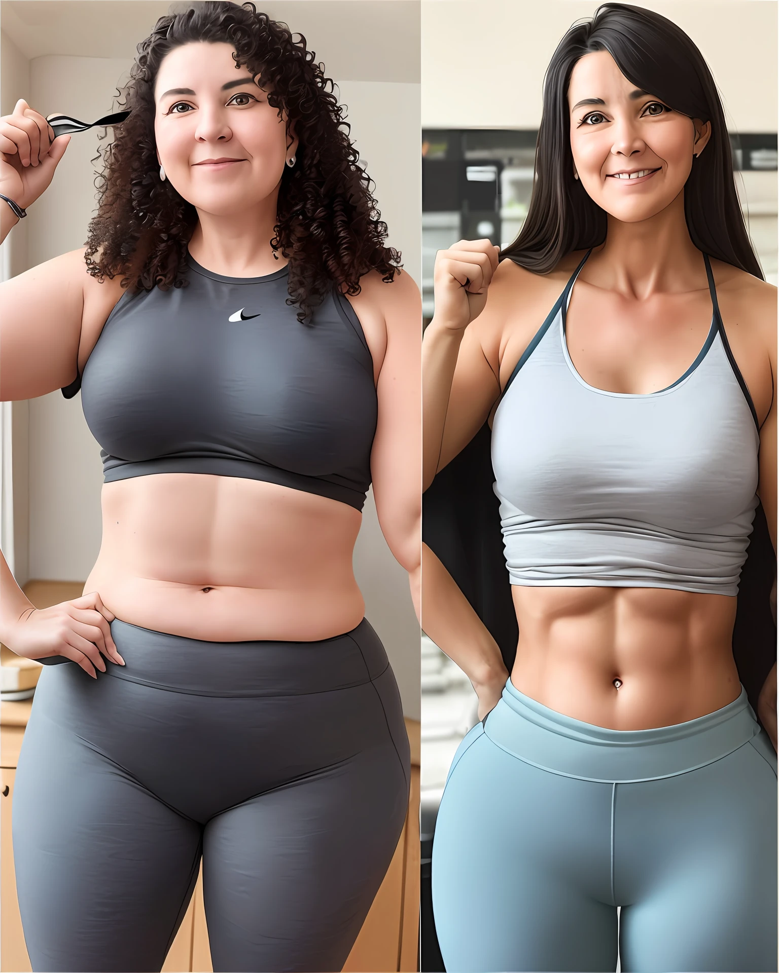 A woman named Maria was dissatisfied with her weight and decided to make a change. with dedication and perseverance, She adopted healthy eating and incorporated daily exercise into her routine. Ao longo do tempo, Maria lost weight and regained her self-confidence, becoming an inspiration to those who also wished to lose weight.