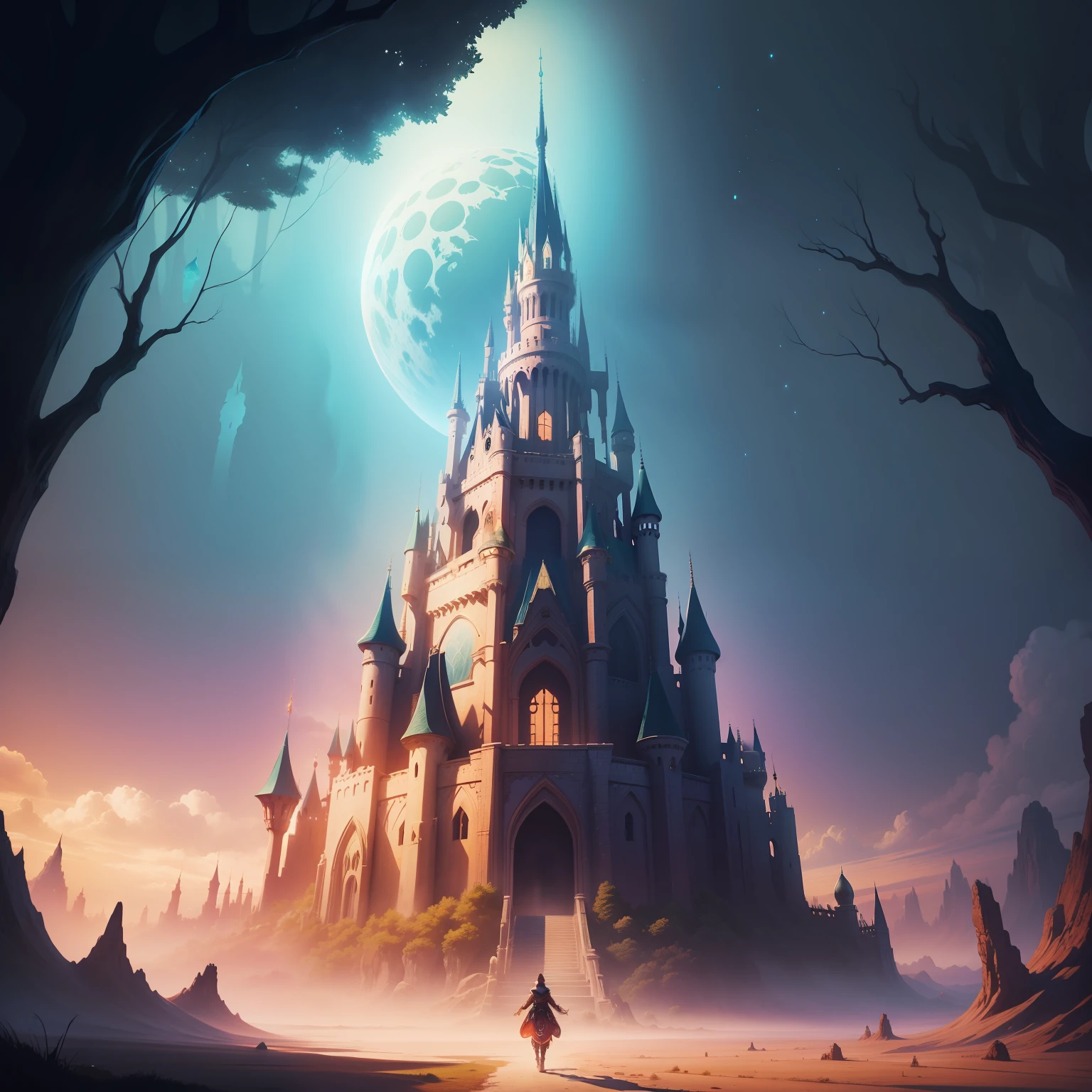 Once Upon a Dream Journey. Digital fantasy art