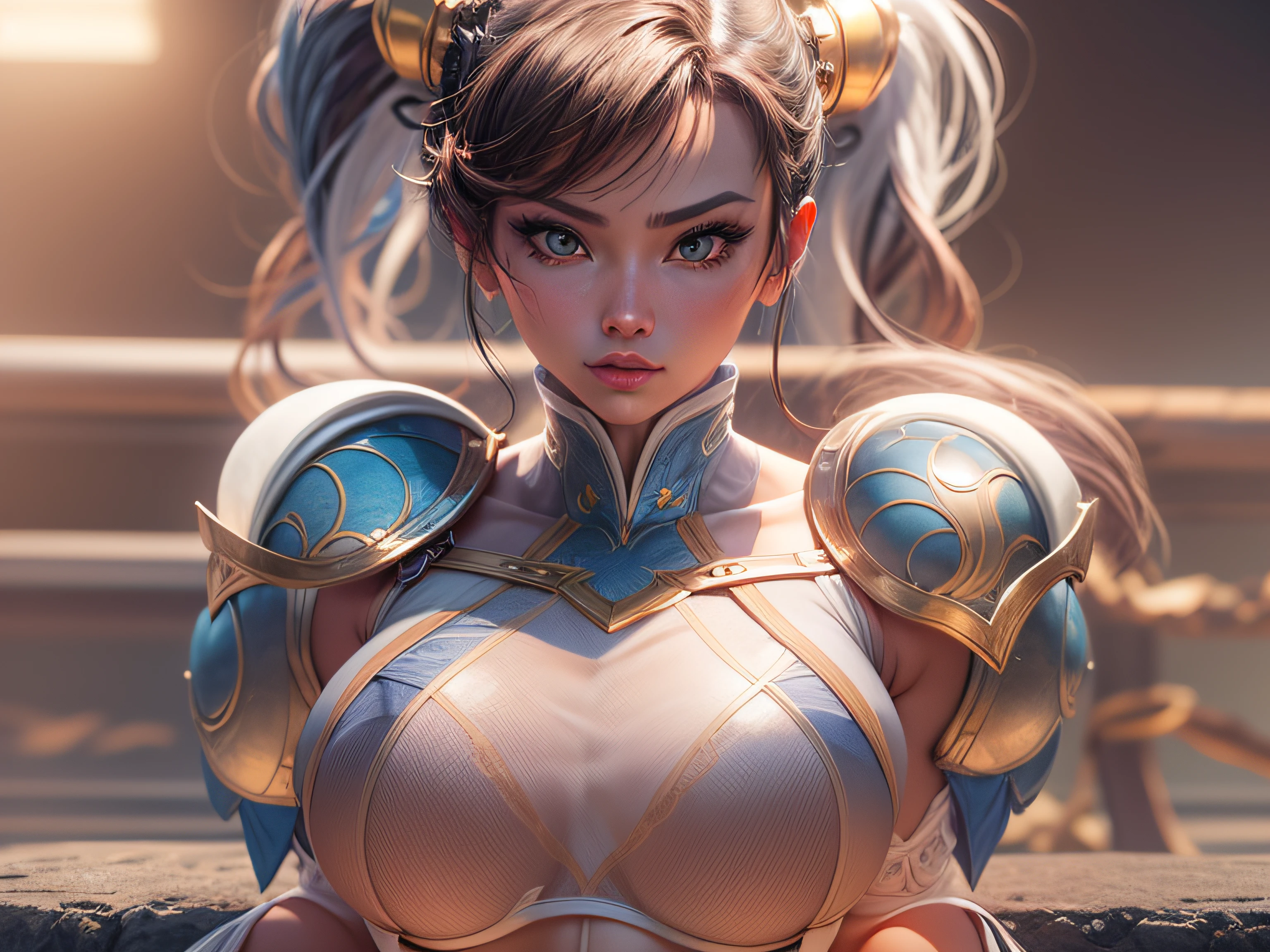 um close up de Dolly Partonr com uma roupa preta e dourada, Seios enormes, Busto avantajado, bumbum imenso, Artgerm extremamente detalhado, Retrato de Chun - Li, Artgerm em ArtStation Pixiv, Retrato de Chun Li, wlop e artgerm, WLOP | Artgerm, Estilo Artgerm, Modelo IG | Artgerm, por Yang J, Chun Li, Chun-Li, 8k, 3D-rendering, RTX 4090 | | |, ray tracing, Bokeh, high on a mountain in Japan, nevando numa noite de imensa Lua Cheia, lifelike lighting, diffuse lighting, Highest quality rendering.