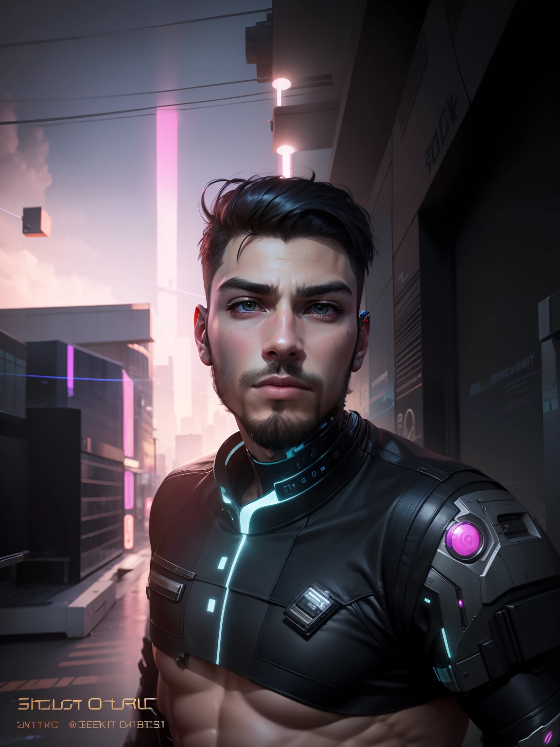 Change background cyberpunk handsome boy, realstic face, ultra realstic, 8k
