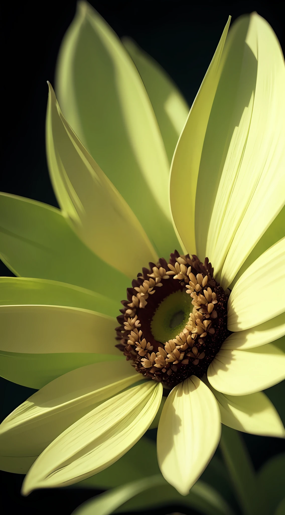 Aesthetic flower, detail flower, shoot with macro lens, realistic, without human