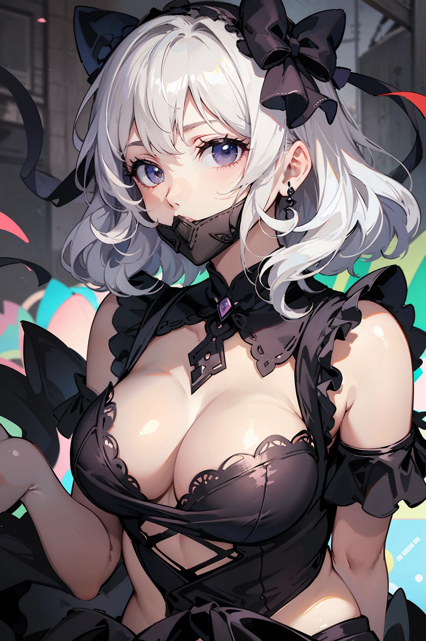 clean breasts、Nothing attached