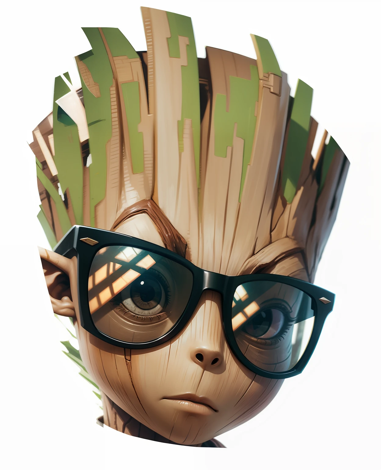 groot with sunglass