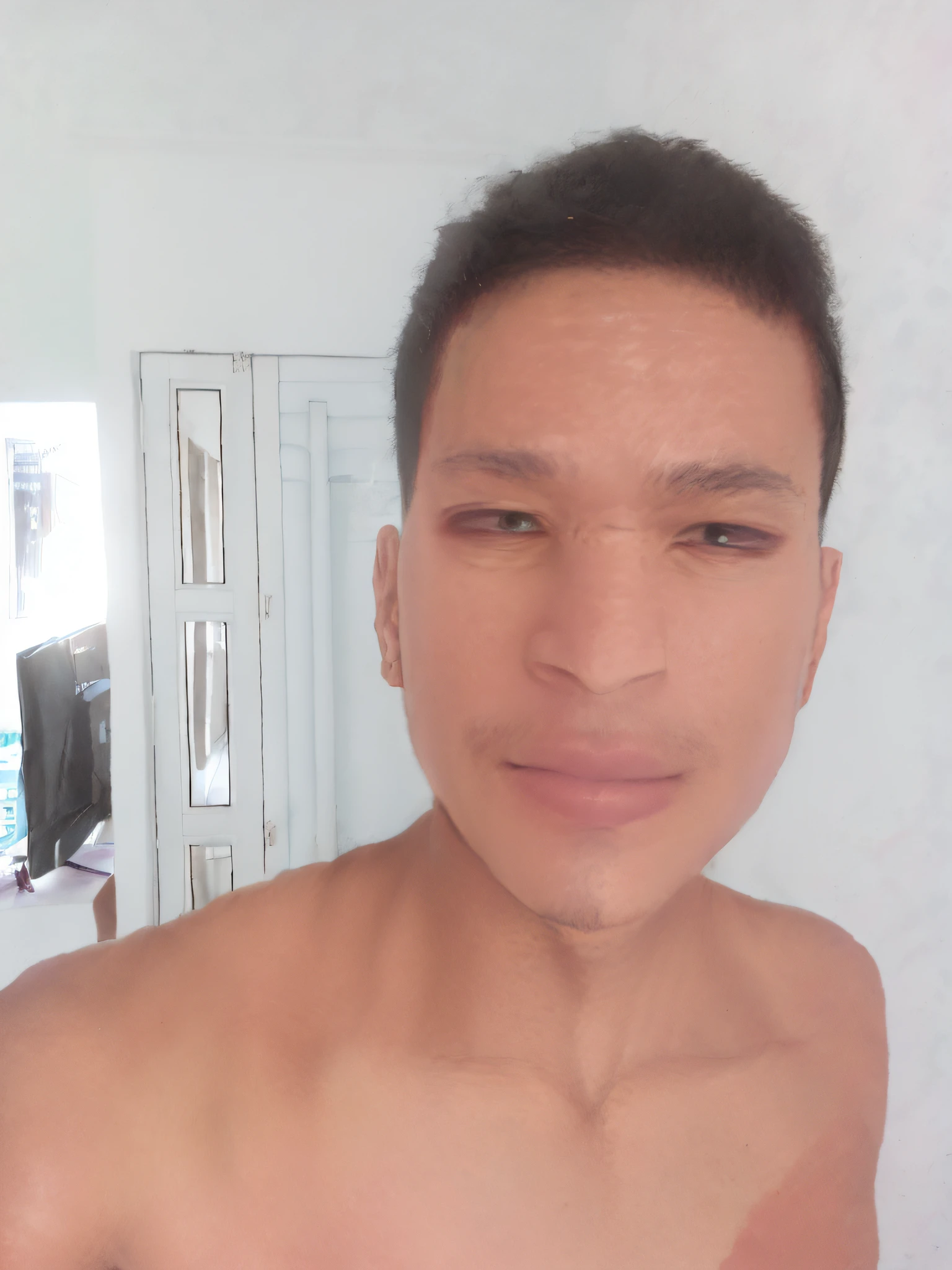 Realistic Handsome man Full body sexy