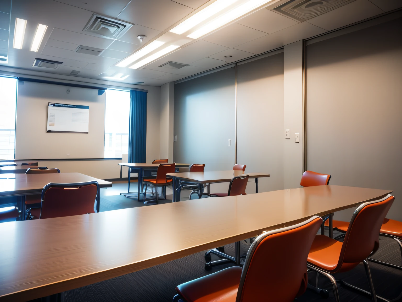Inside the seminar room