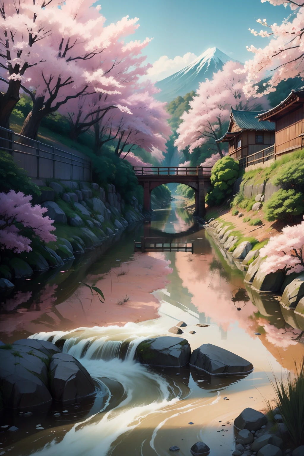 a river