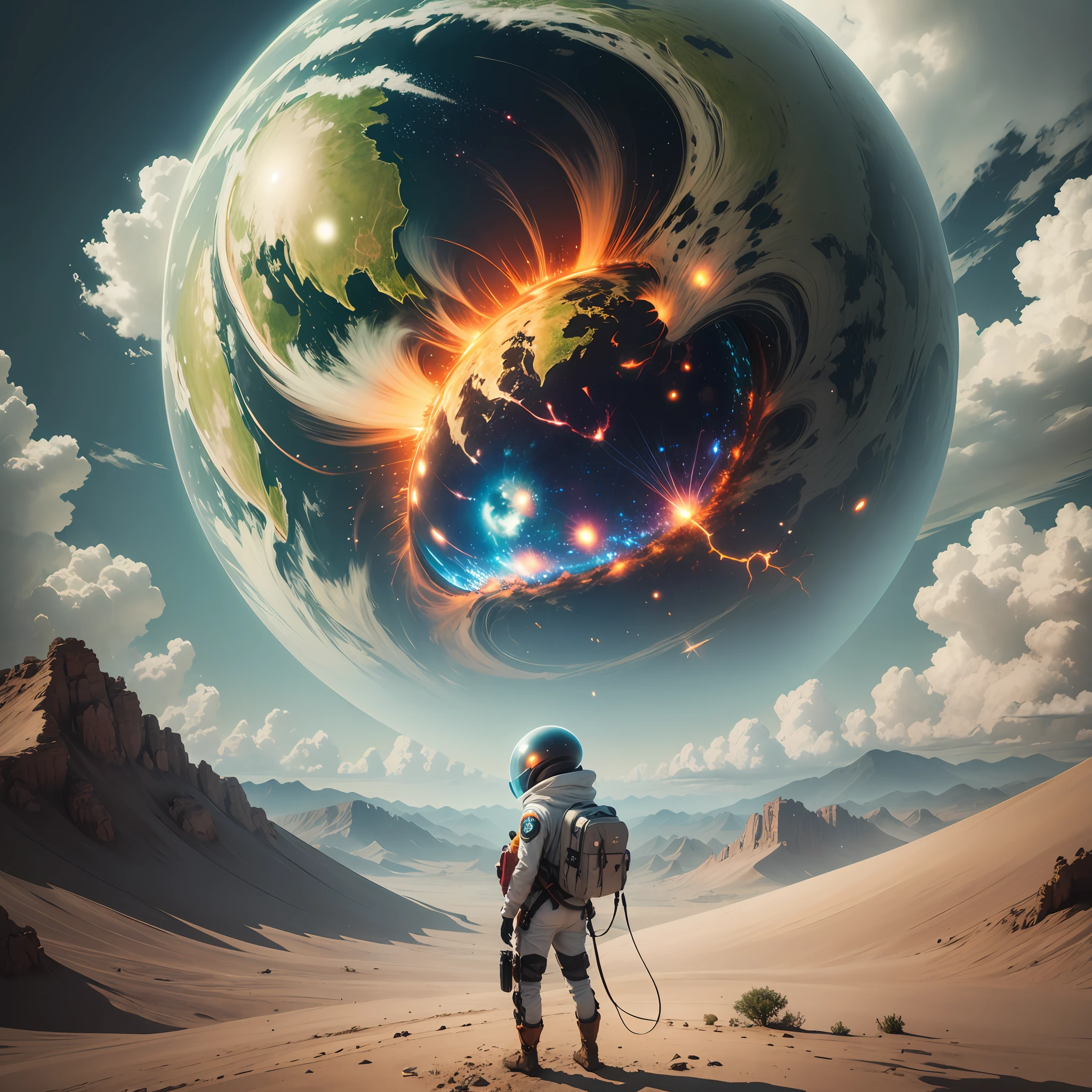 Earth is about to be destroyed and an alien is watching from another world --auto --s2