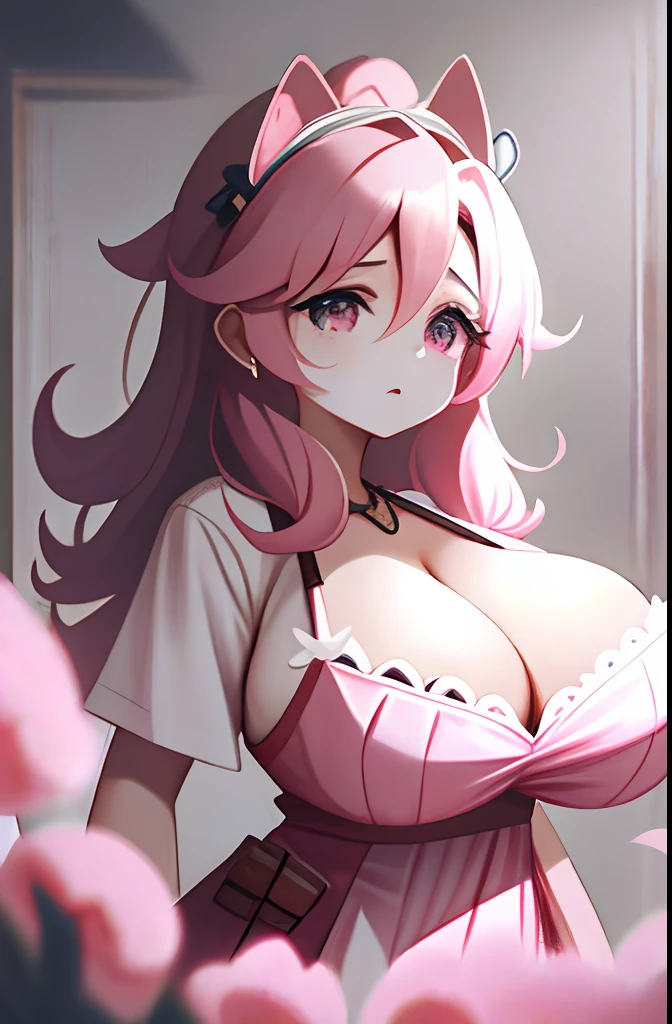 1 rapariga,Pink big breasts
